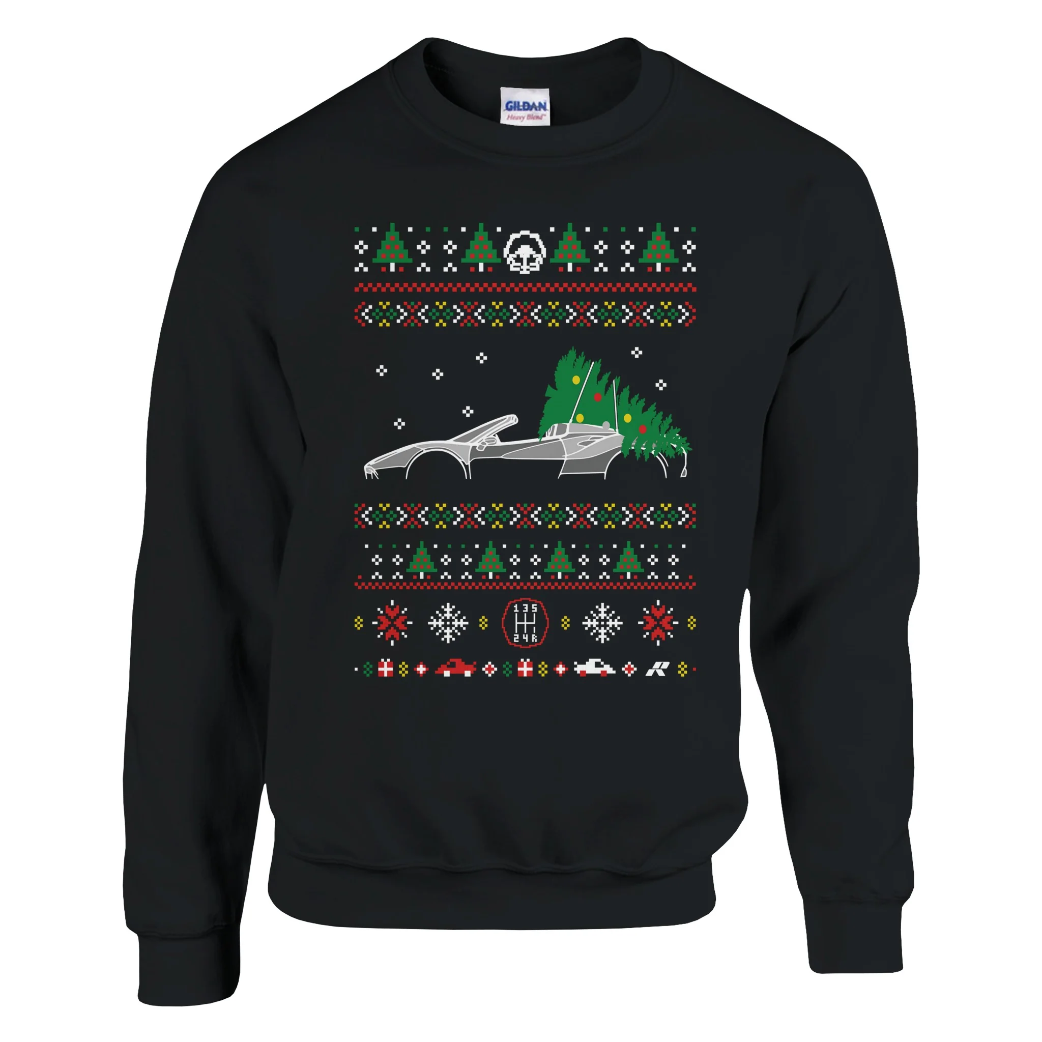 488 Spider Red Christmas Sweater