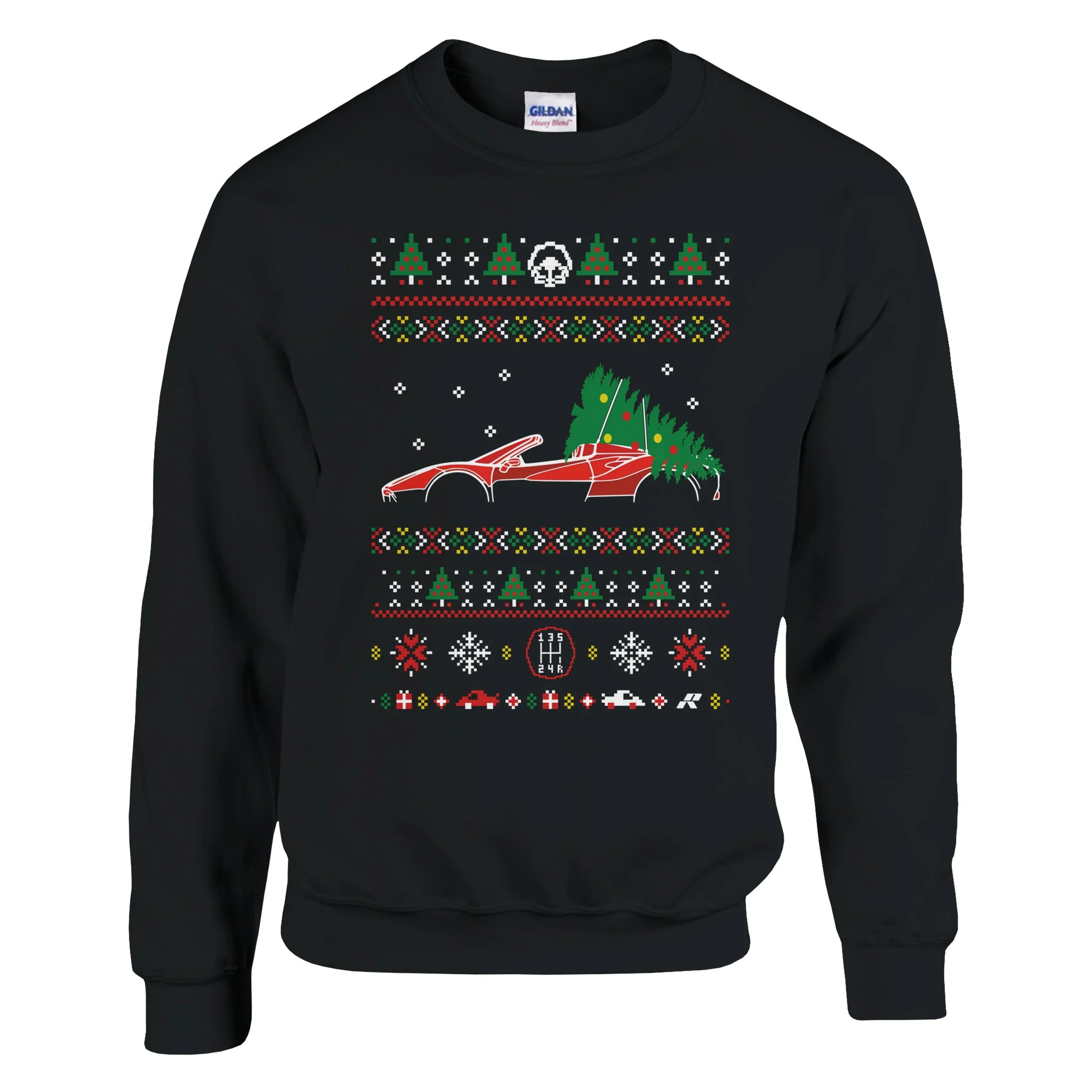 488 Spider Red Christmas Sweater - Image 2