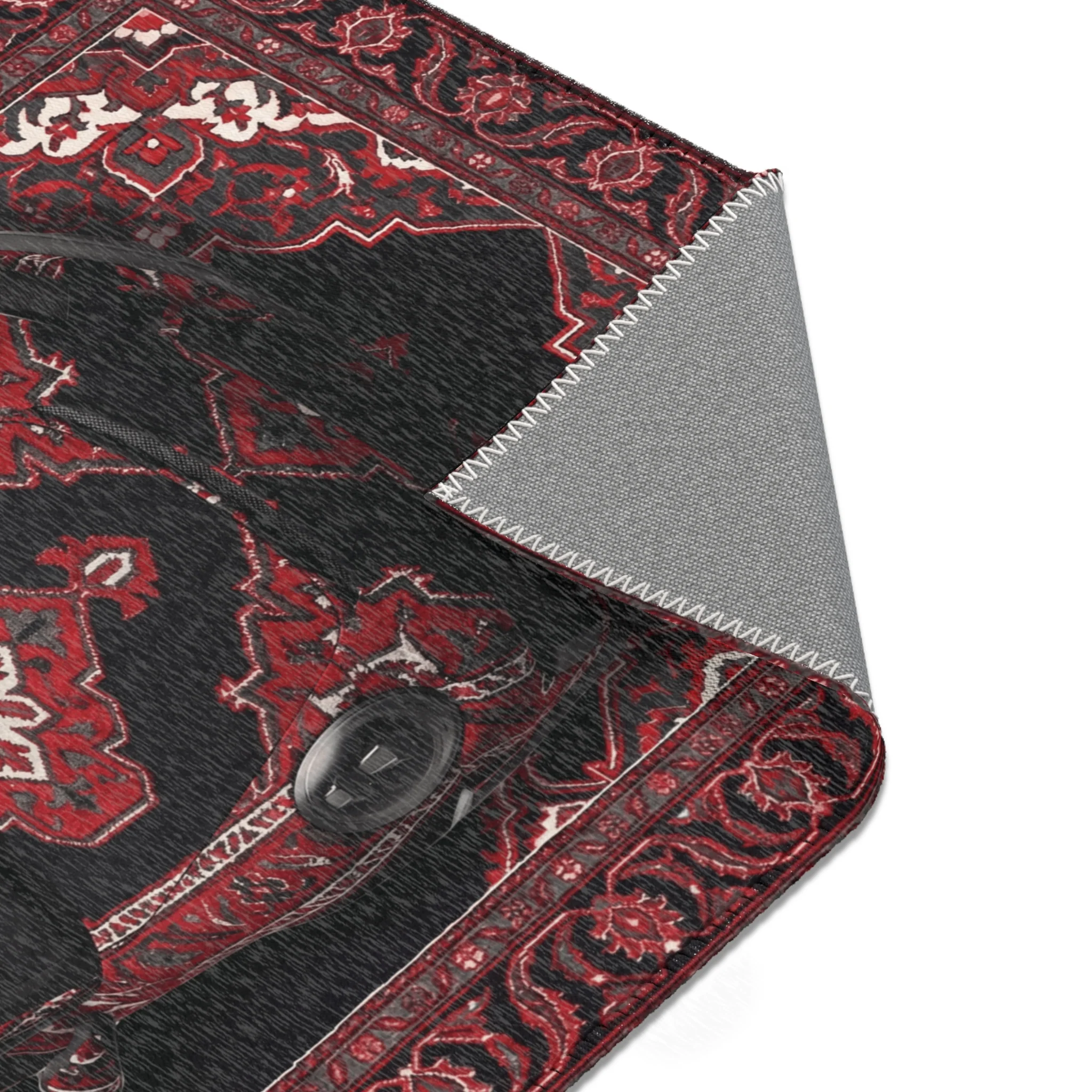 911 (991) × Scarlet Crest - Area Rug - Image 3