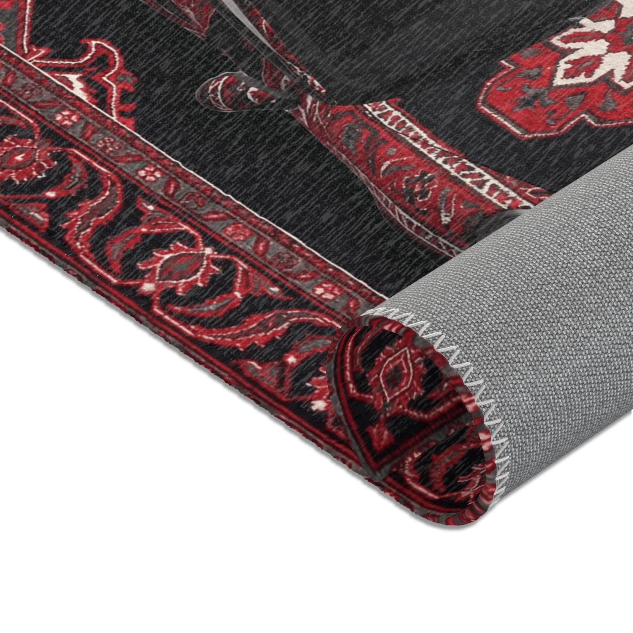 911 (991) × Scarlet Crest - Area Rug - Image 4