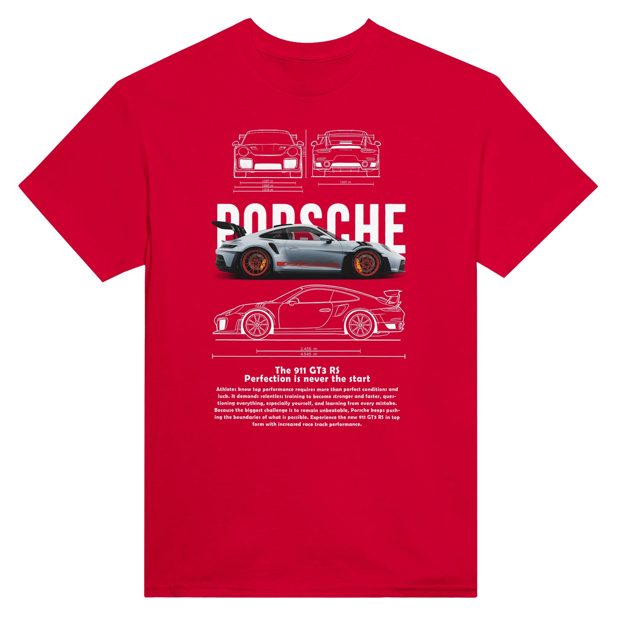 911 GT3 RS Black - T-Shirt - Image 3
