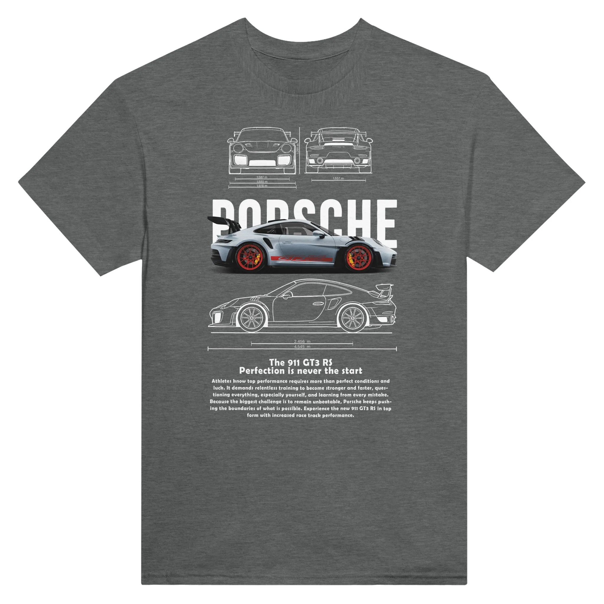 911 GT3 RS Black - T-Shirt - Image 4