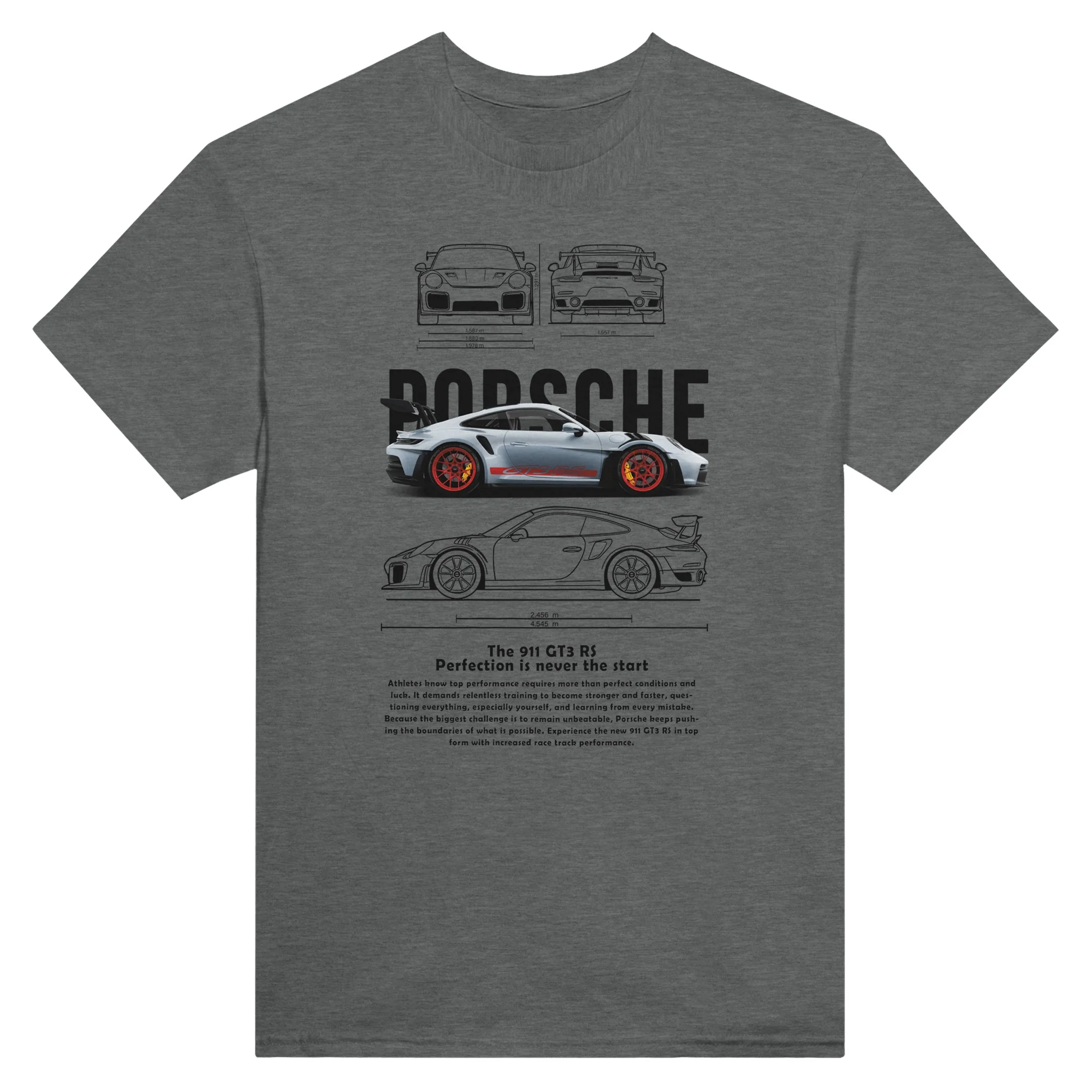 911 GT3 RS White - T-Shirt - Image 5