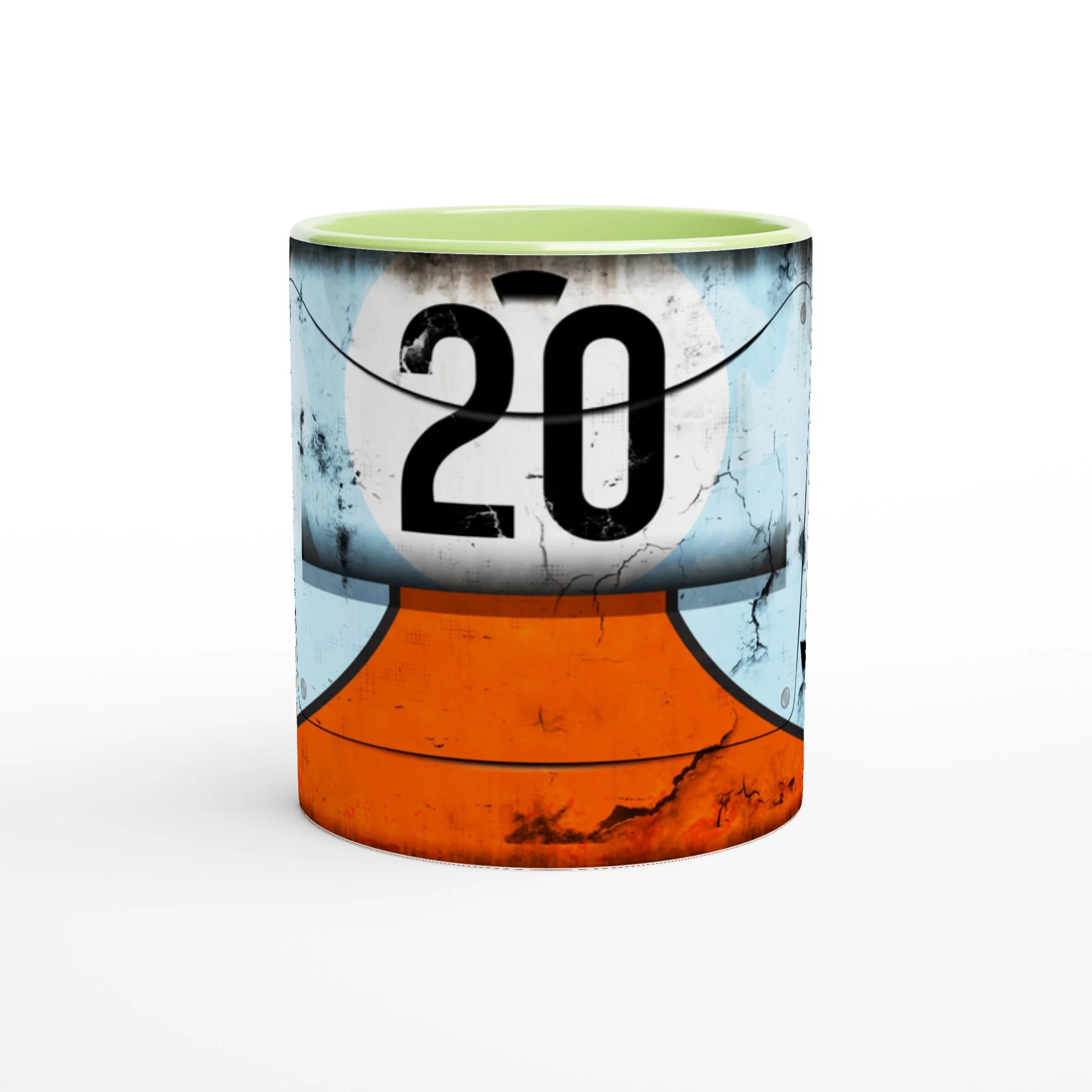 917K Gulf Livery - Coloured Mug - Image 6