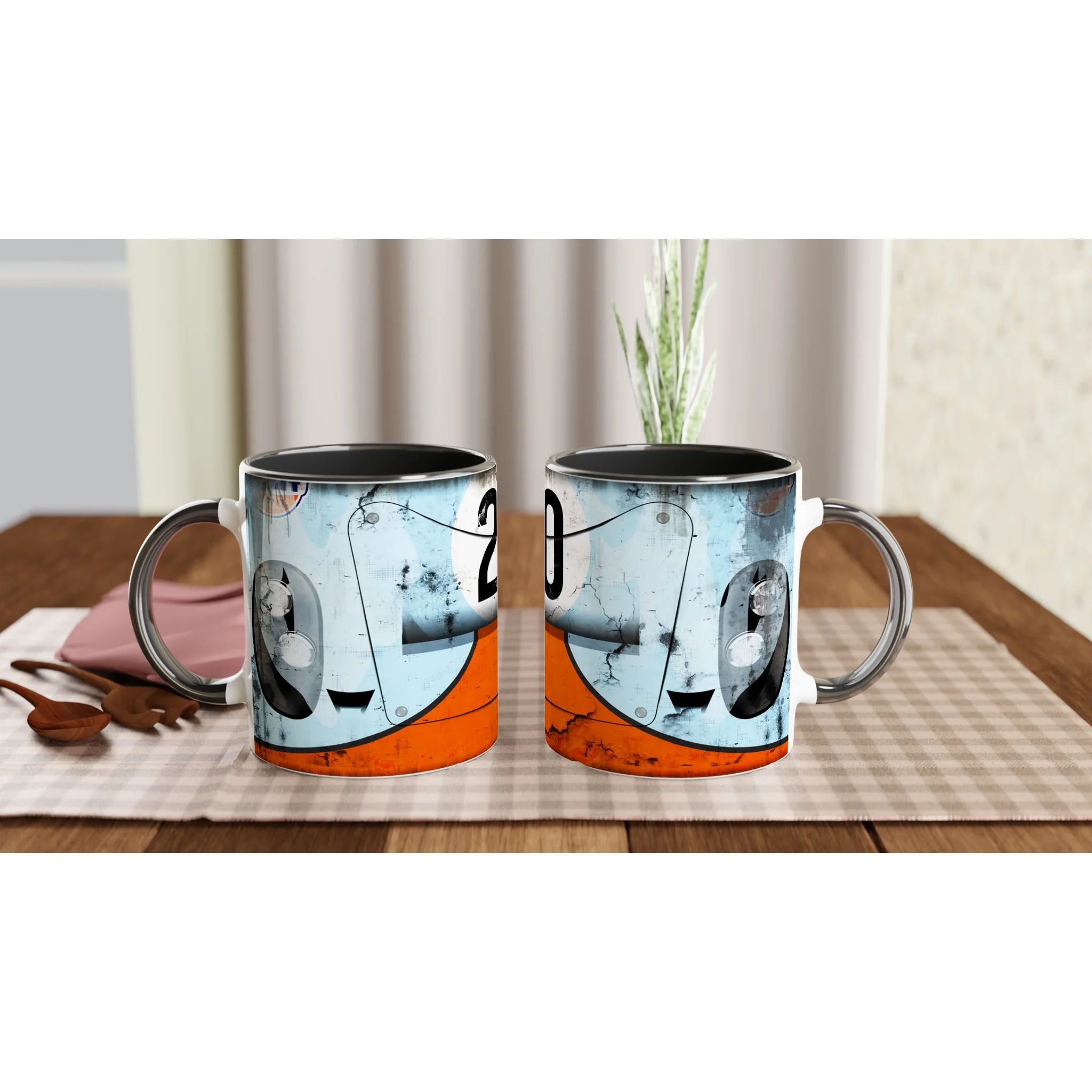 917K Gulf Livery - Coloured Mug - Image 8