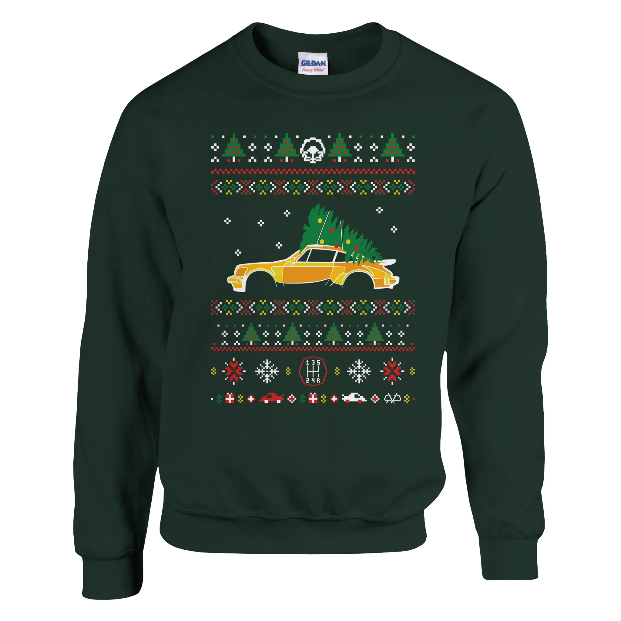 930 Yellow Christmas Sweater - Image 2