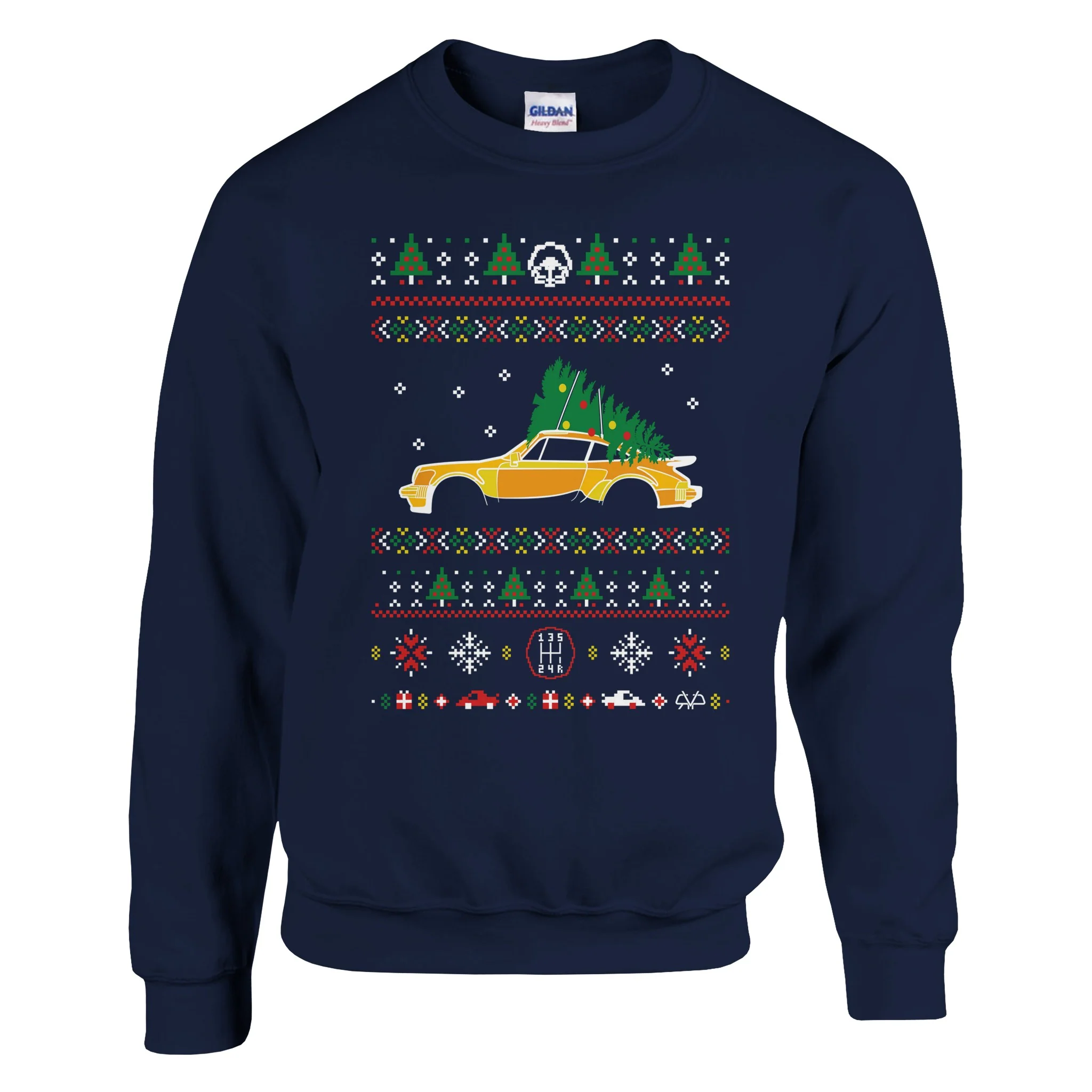 930 Yellow Christmas Sweater - Image 3