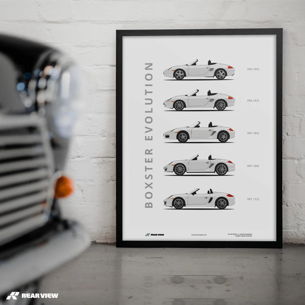 Boxster - Car Art Print - Image 4