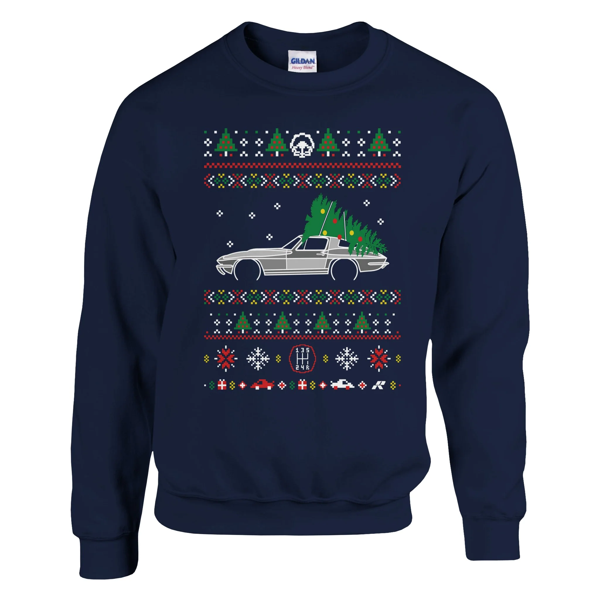 C3 Stingray Christmas Sweater - Image 4