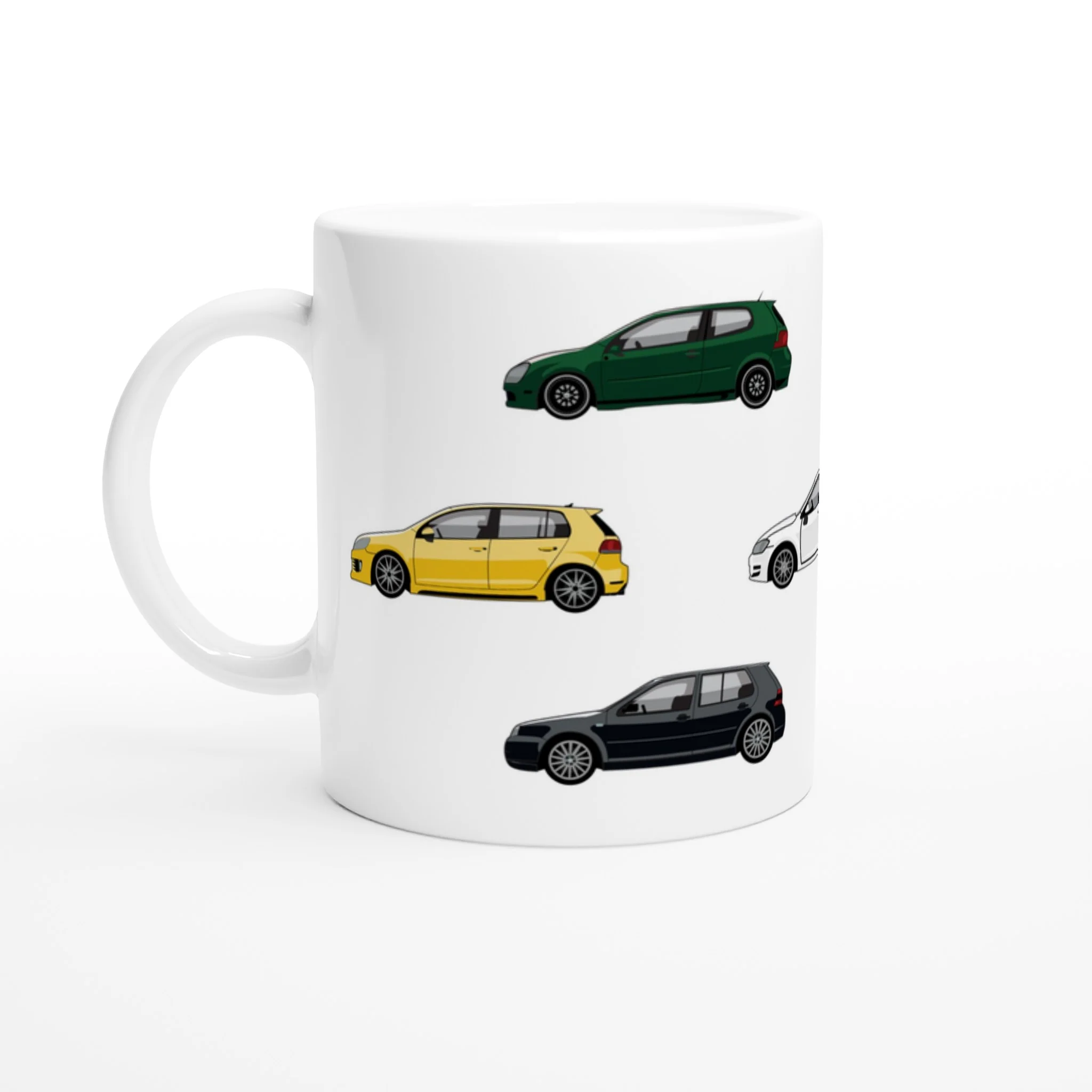 Golf Generations - White Mug - Image 3