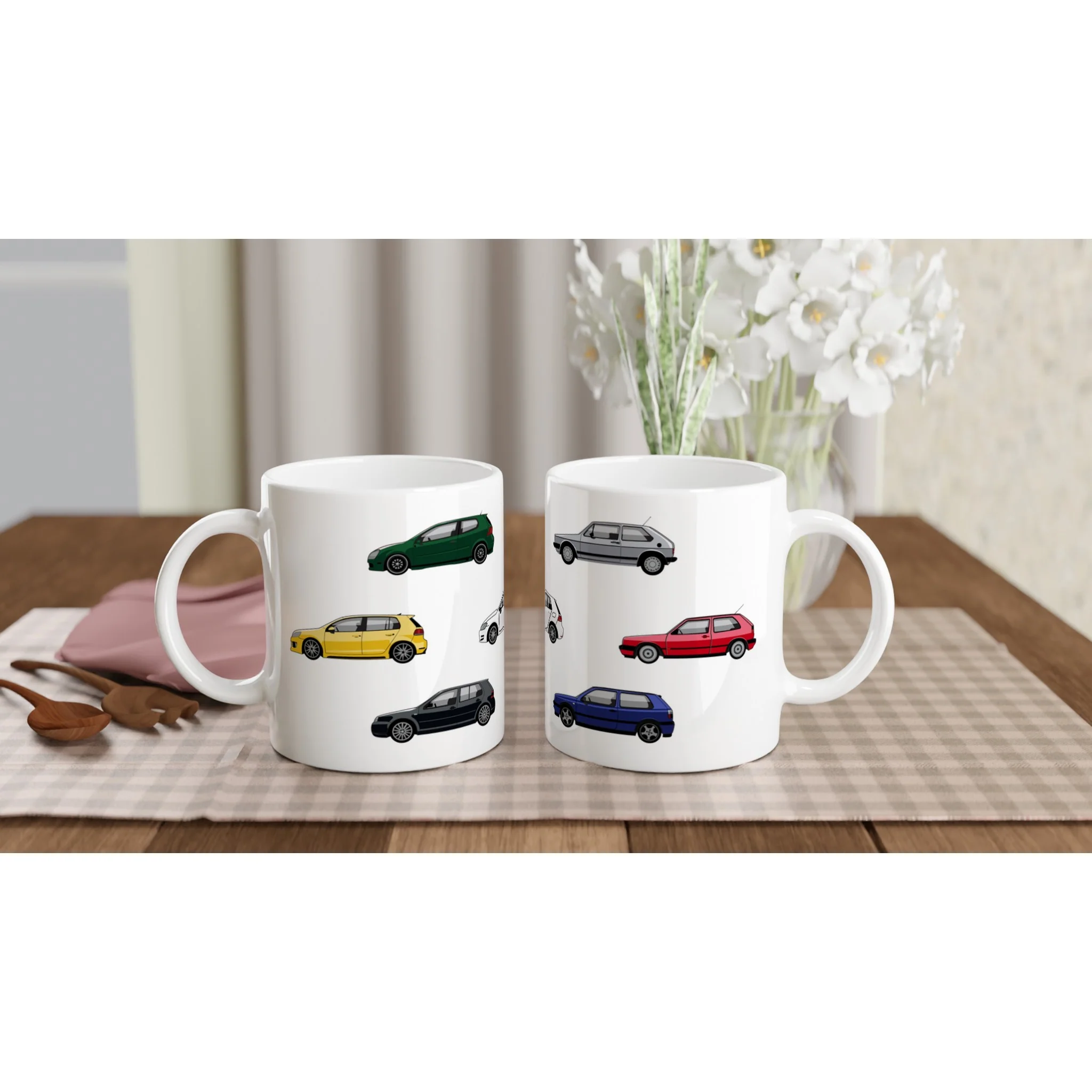 Golf Generations - White Mug - Image 5