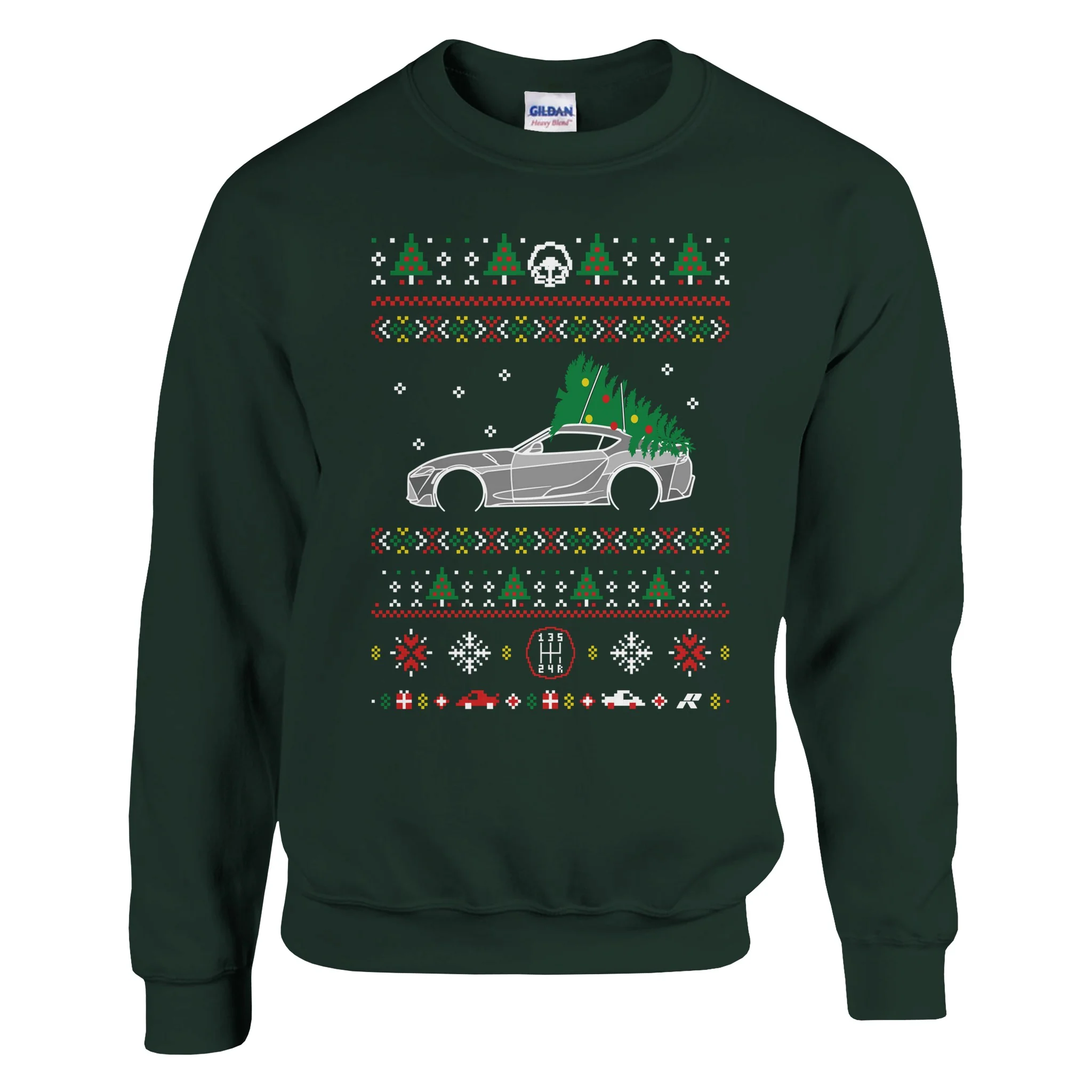 Corolla Supra Christmas Sweater - Image 3