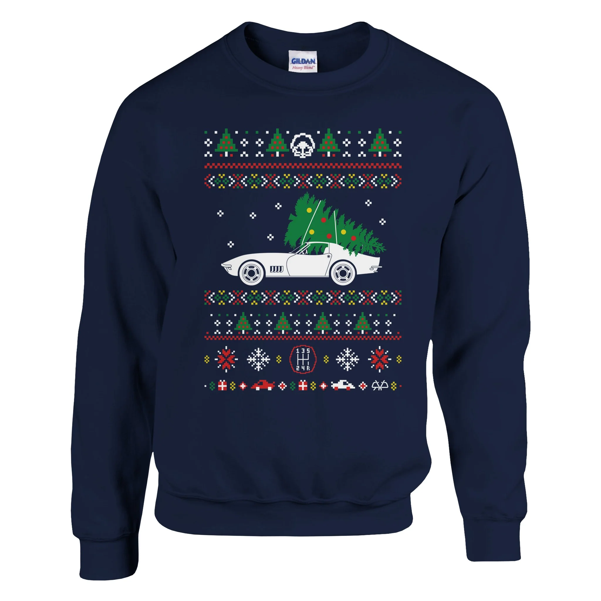 Corvette Christmas Sweater - Image 3