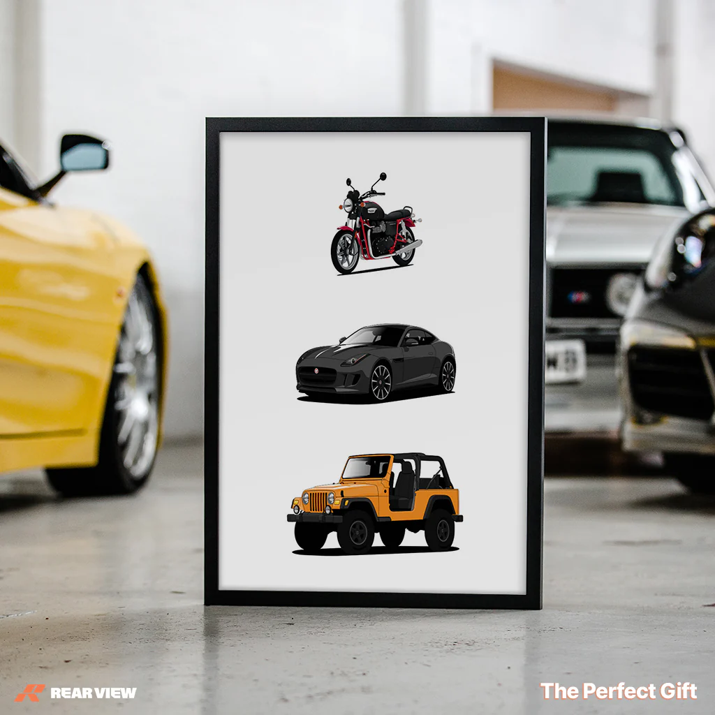 Custom Car Art - My Car History Frame - Image 5