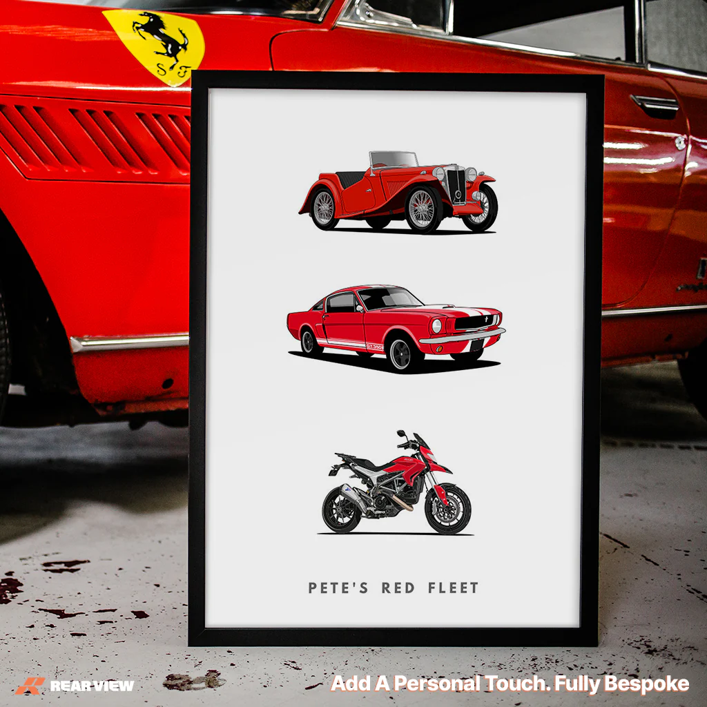 Custom Car Art - My Car History Frame - Image 7