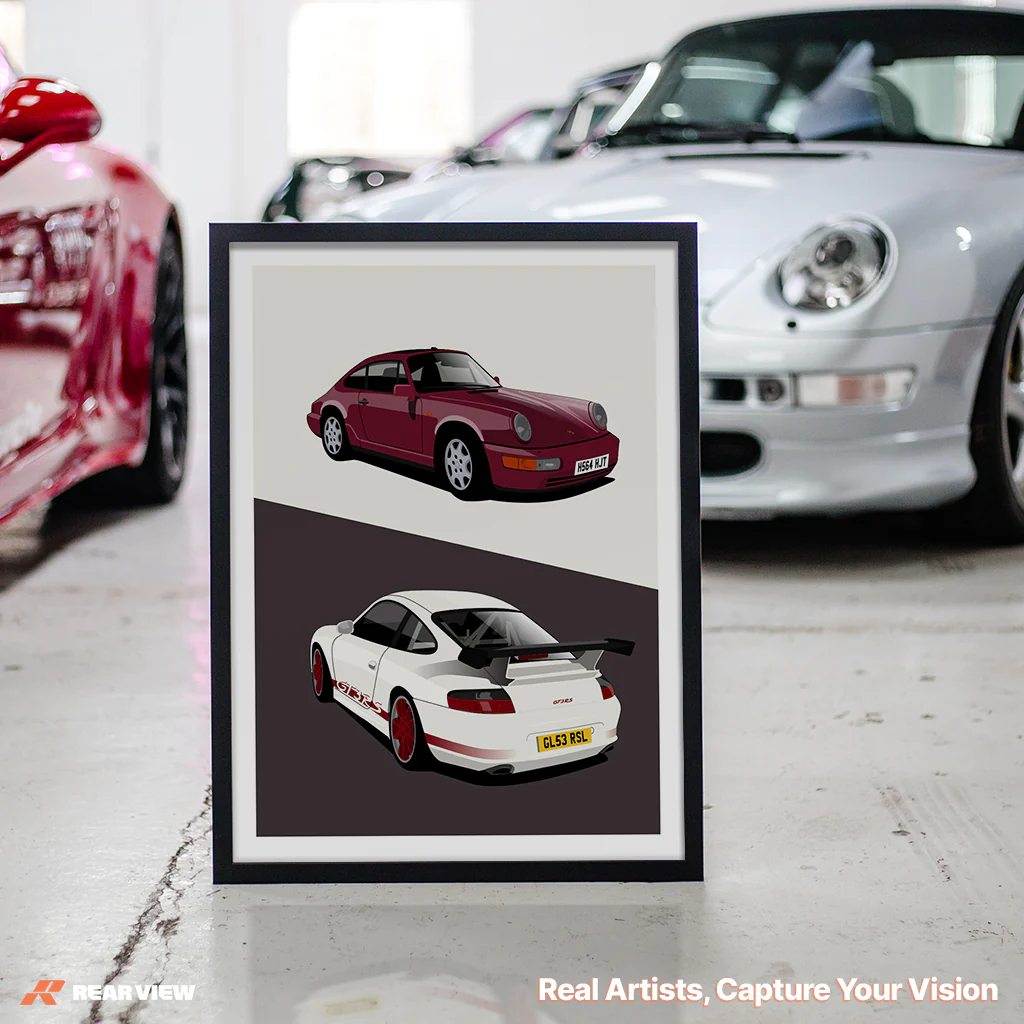 Custom Car Art - My Car History Frame - Image 9
