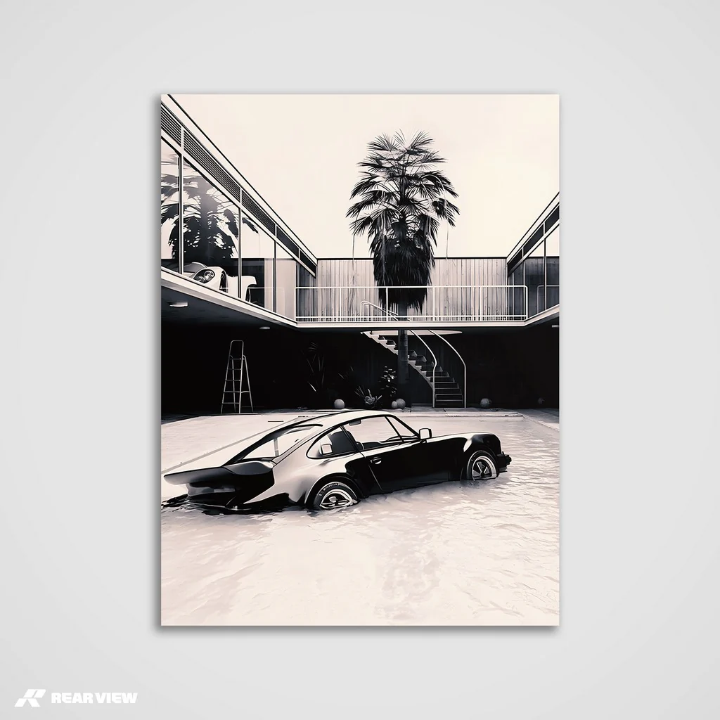 Deep End Drive - 911 Art Print