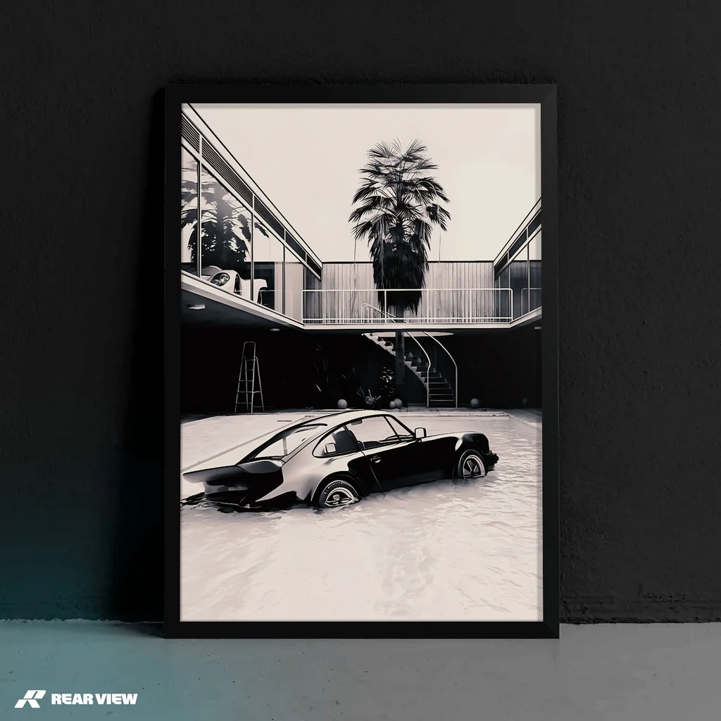 Deep End Drive - 911 Art Print - Image 2
