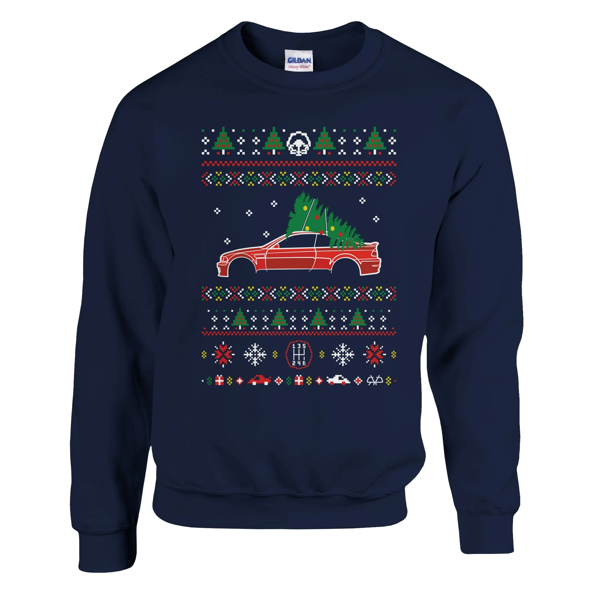 E46 Red Christmas Sweater - Image 3