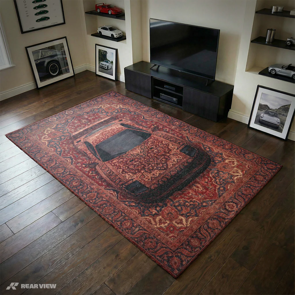 F40 × Heritage Flame - Area Rug - Image 3