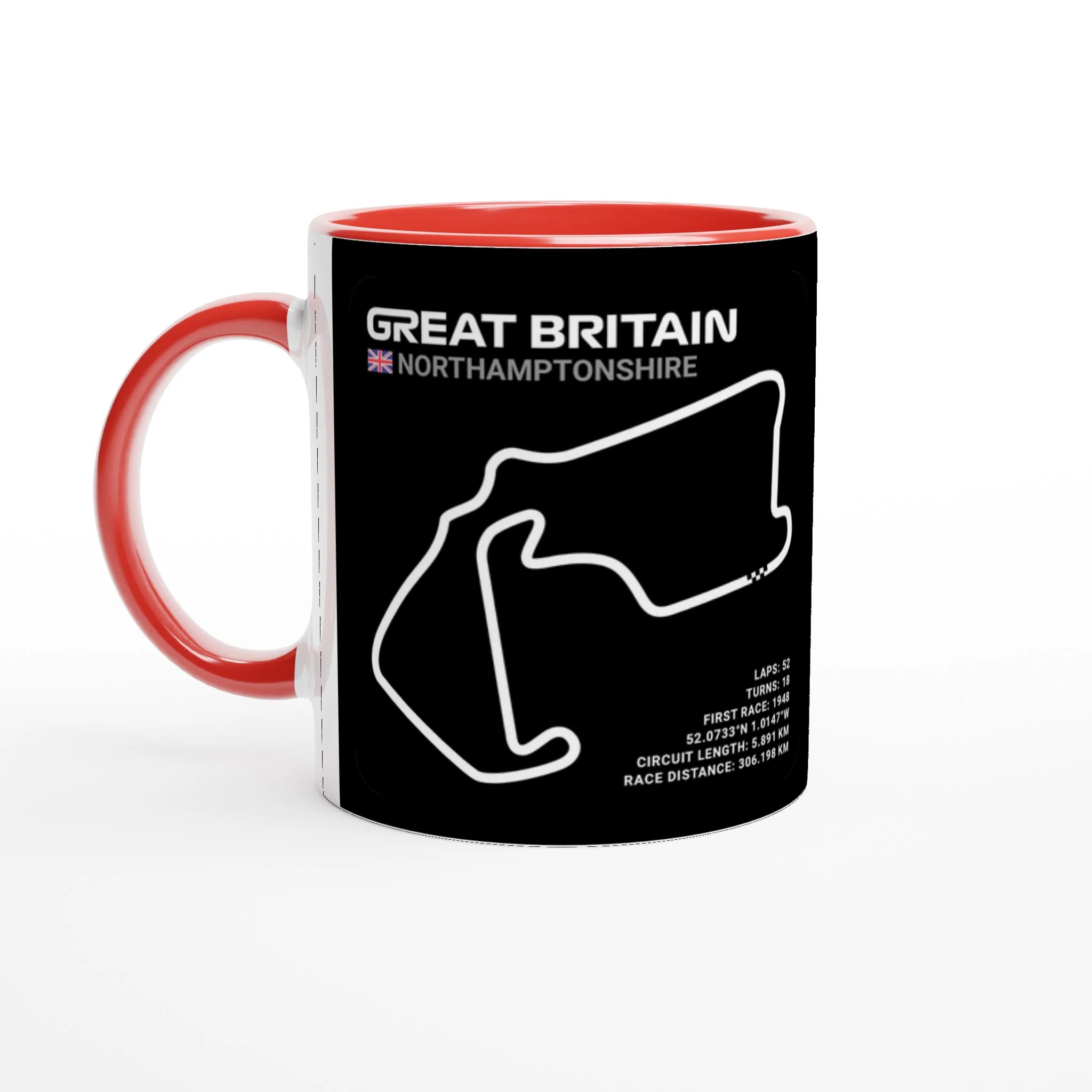 Silverstone GP Track - Coloured Mug - Image 3