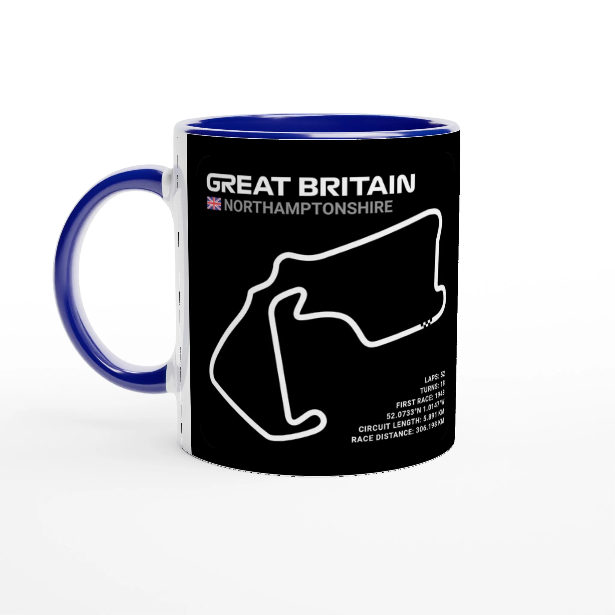 Silverstone GP Track - Coloured Mug - Image 4