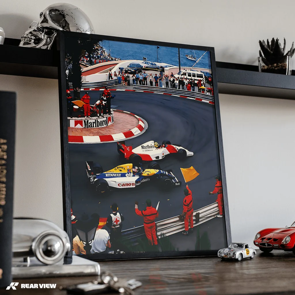 Hairpin Duel – Racing Archive Print - Image 2