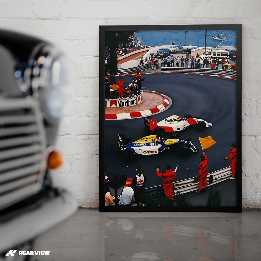 Hairpin Duel – Racing Archive Print - Image 3