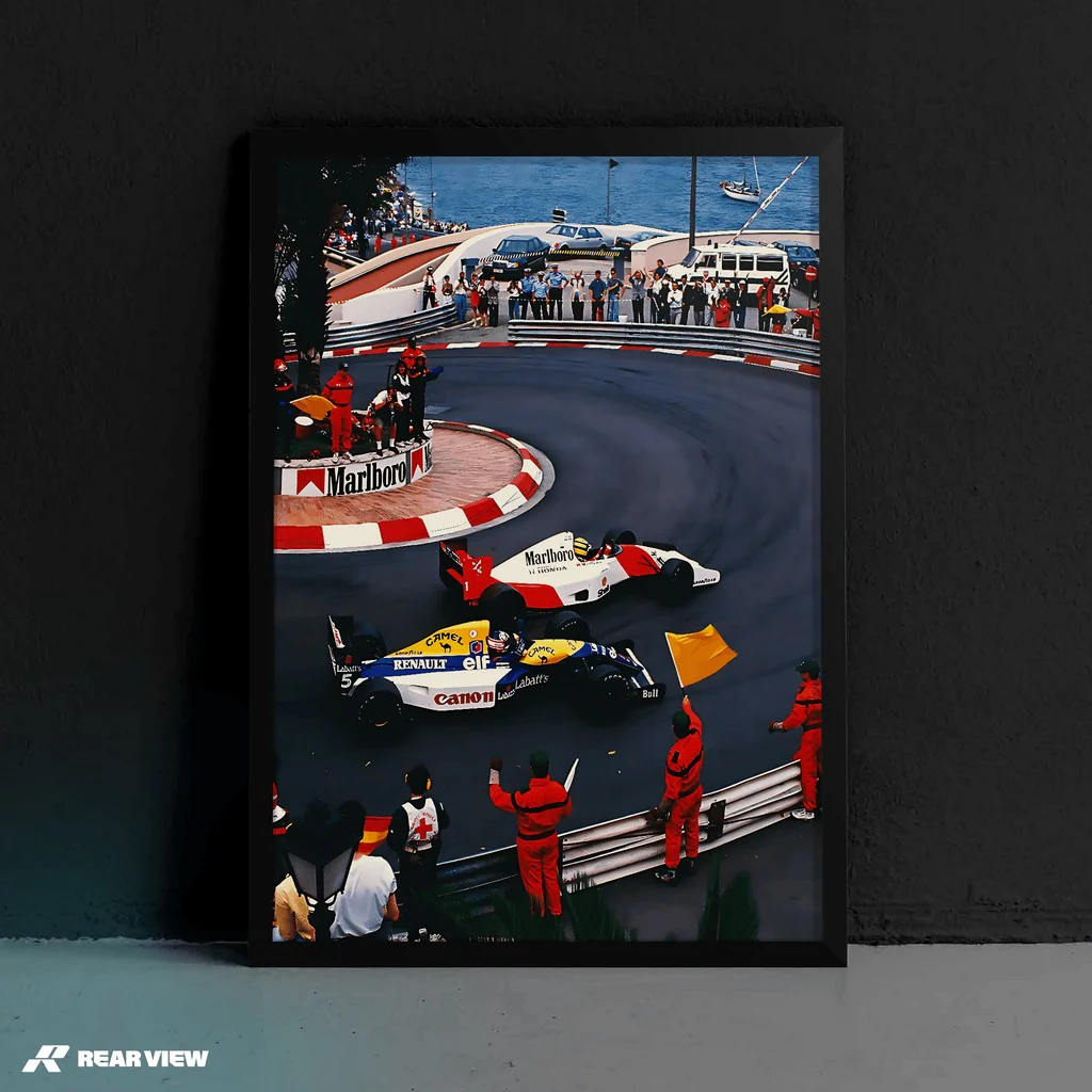 Hairpin Duel – Racing Archive Print - Image 4