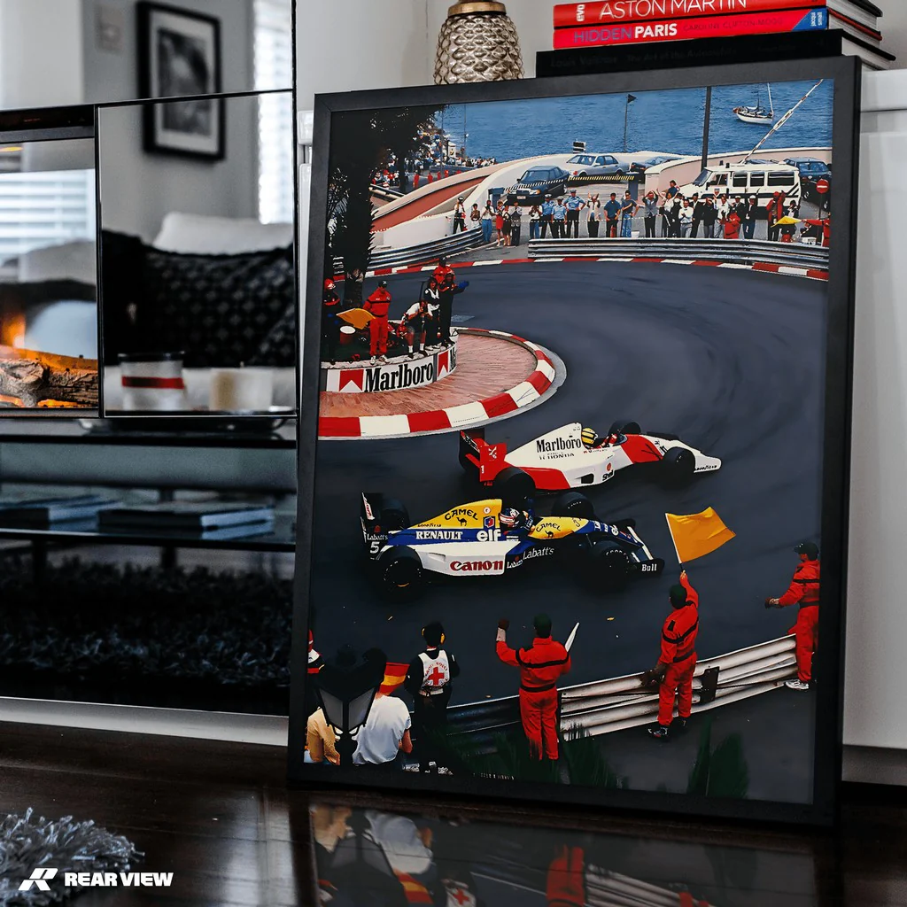 Hairpin Duel – Racing Archive Print - Image 5