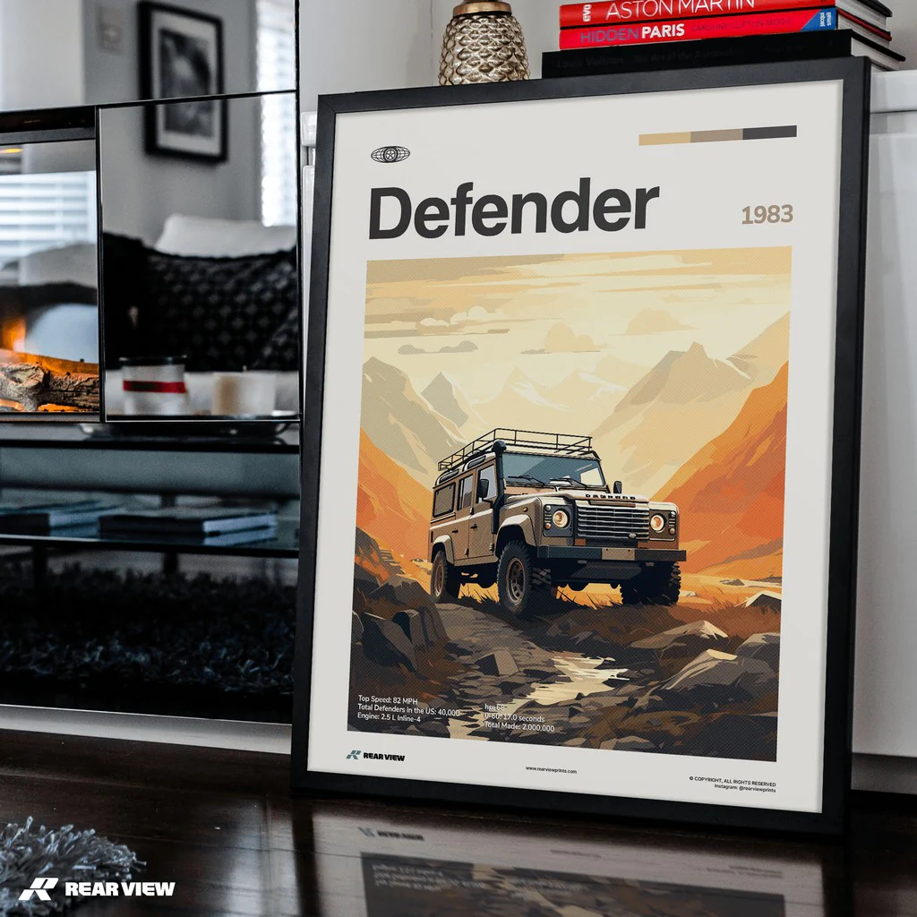 Defender 1983 - Car Print - Image 5