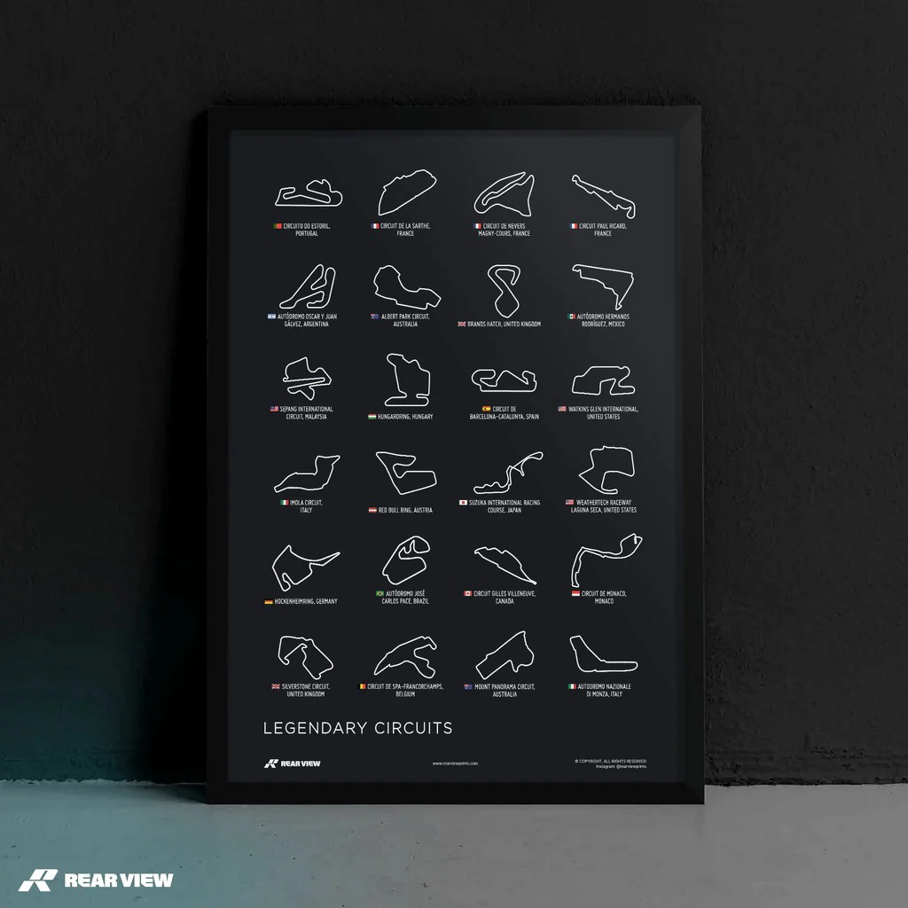 Legendary Circuits - GP Art Print - Image 3