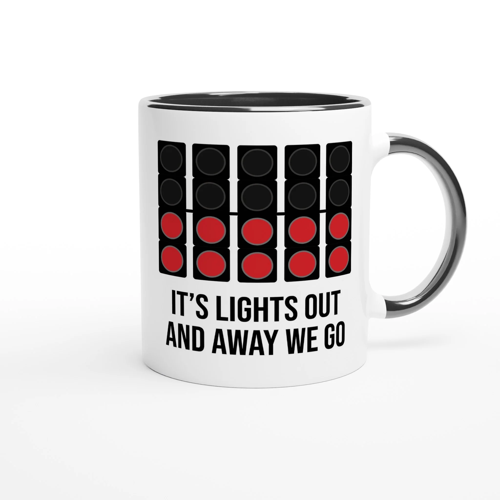Lights Out F1 - Coloured Mug - Image 10