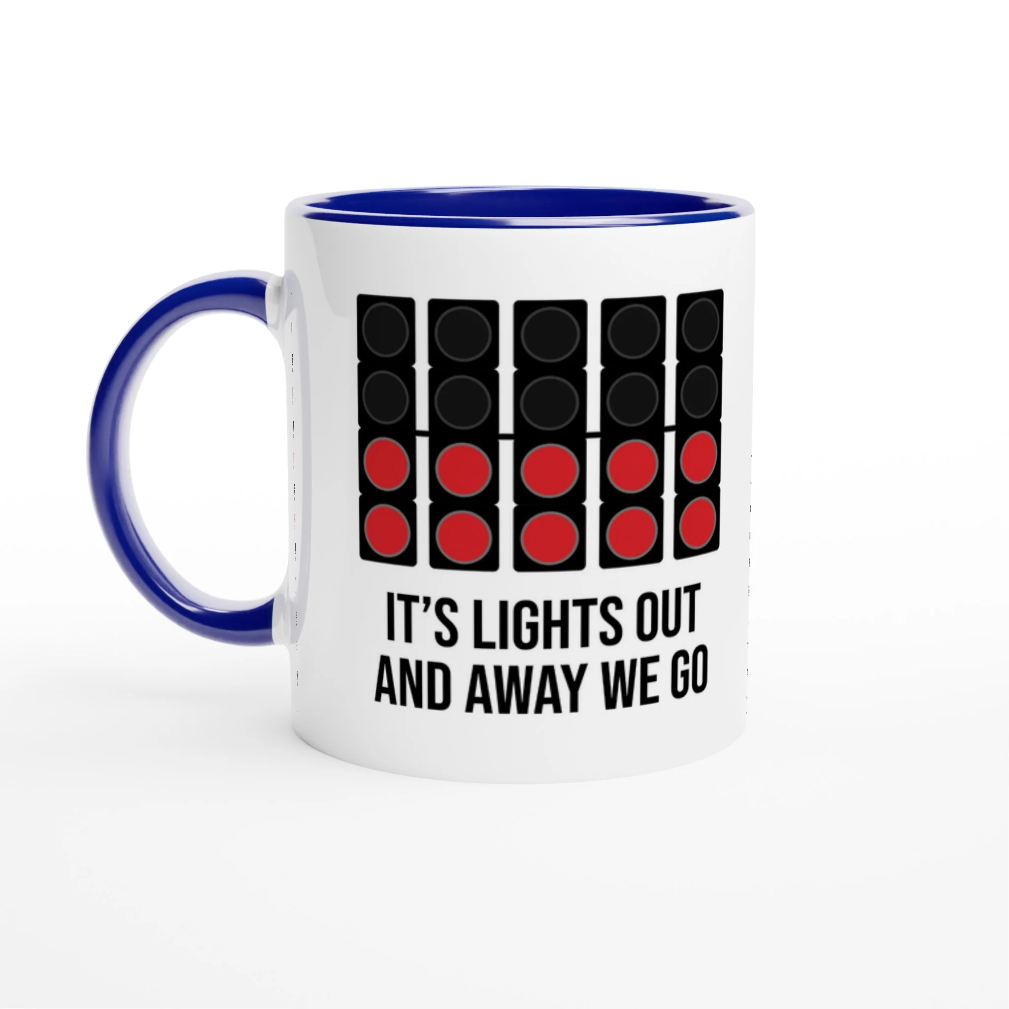 Lights Out F1 - Coloured Mug - Image 5