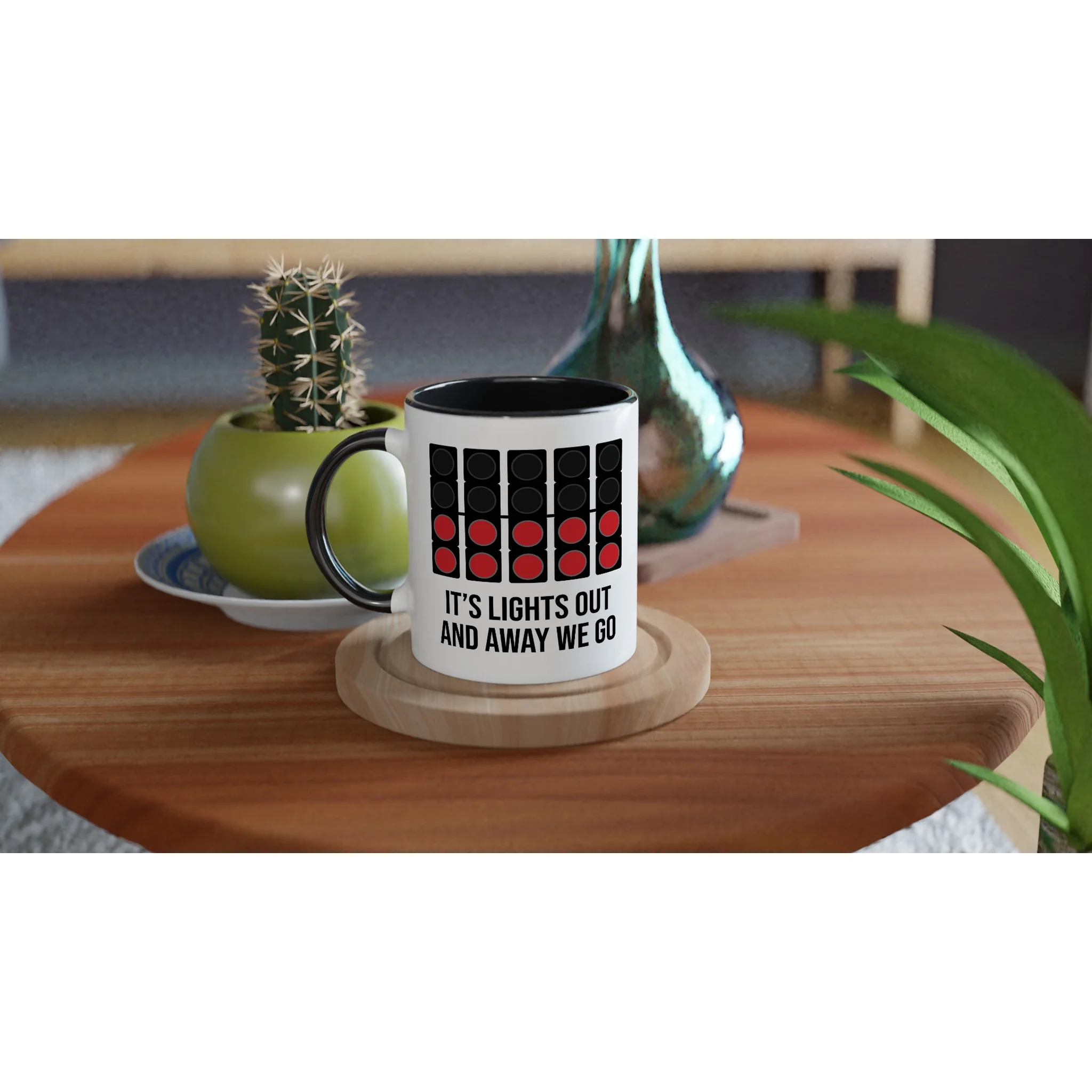 Lights Out F1 - Coloured Mug - Image 7