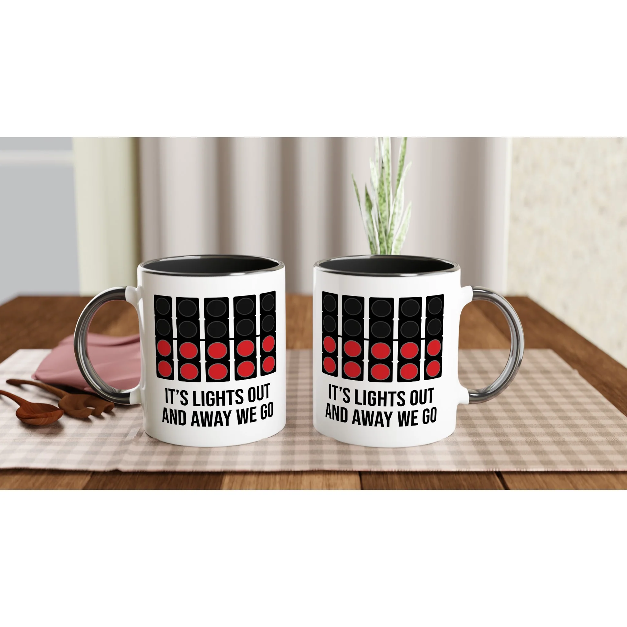 Lights Out F1 - Coloured Mug - Image 8