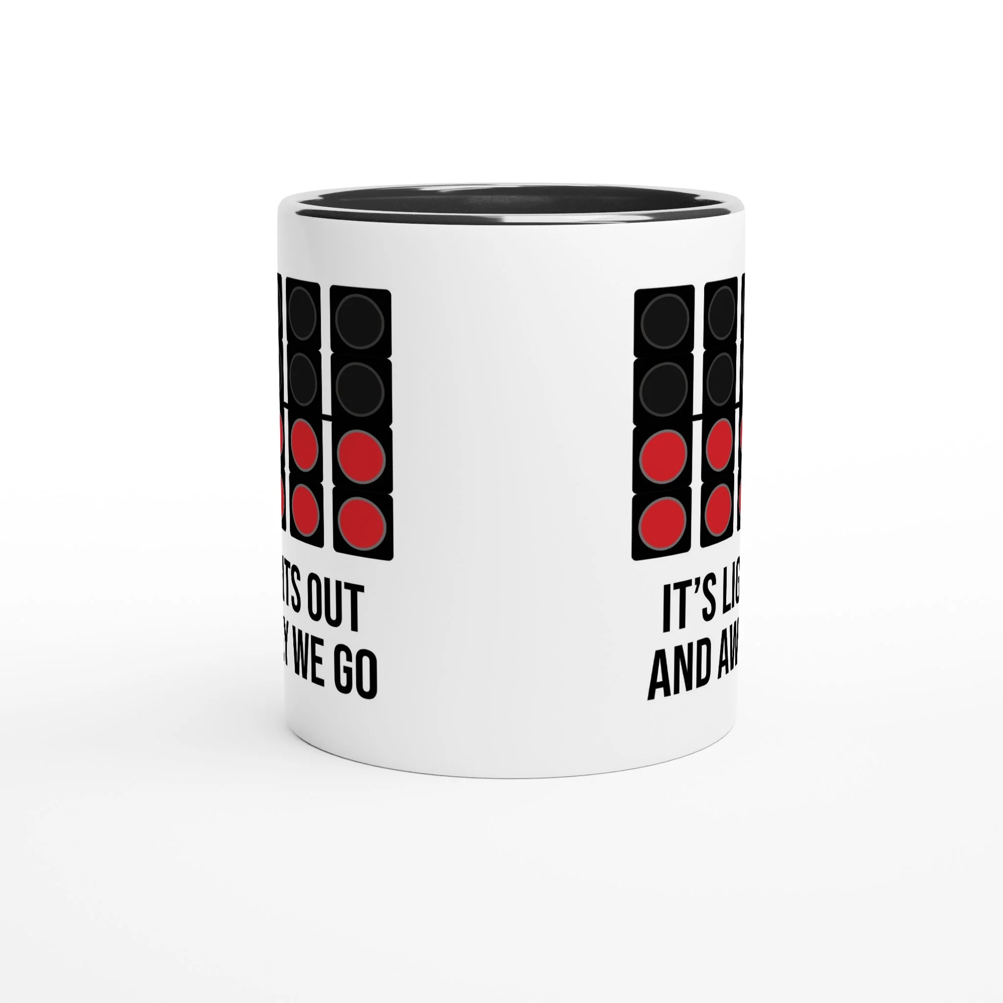 Lights Out F1 - Coloured Mug - Image 9