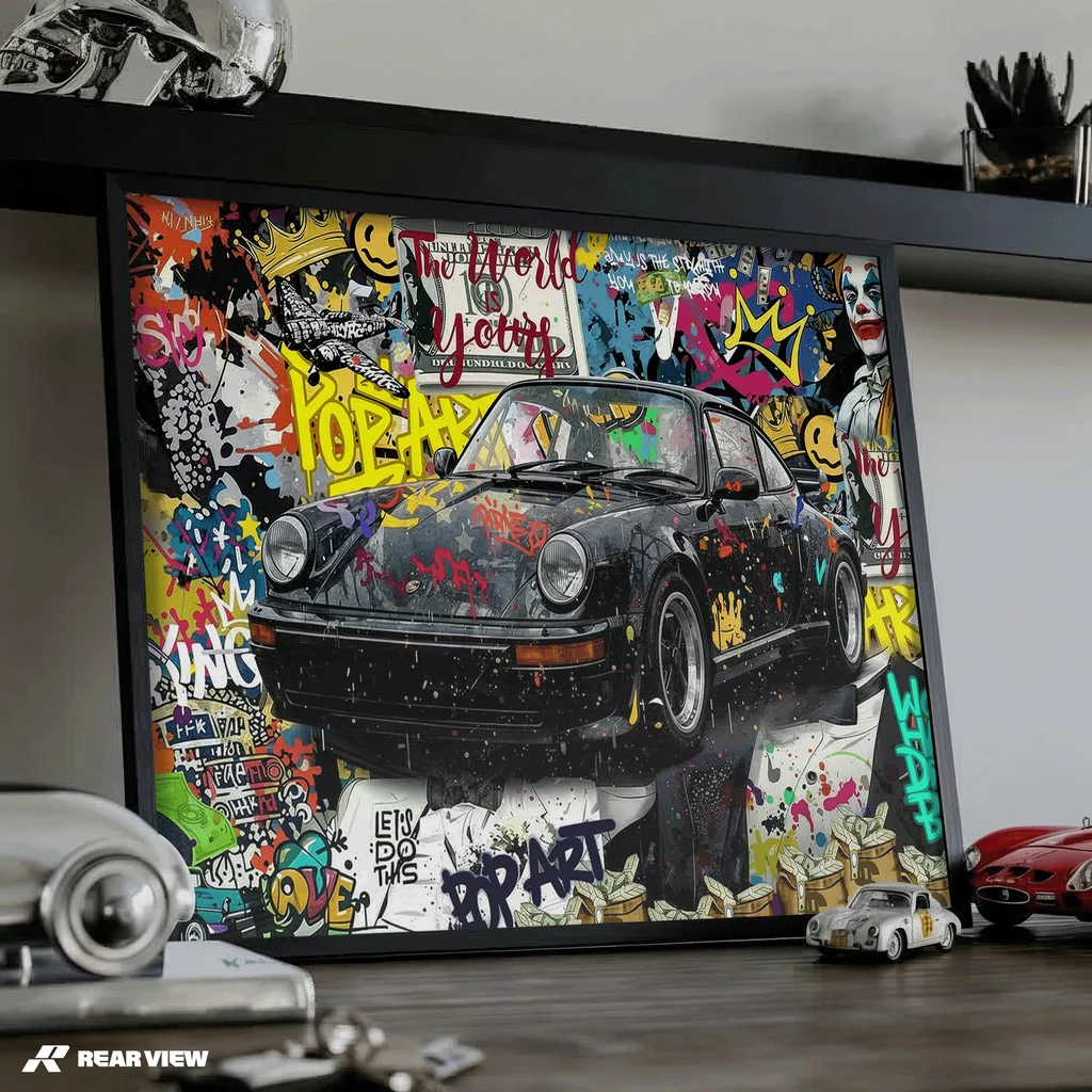 Midnight Drift – Turbo Art Print - Image 4