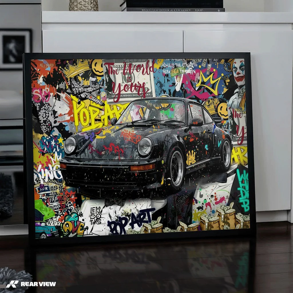 Midnight Drift – Turbo Art Print - Image 5