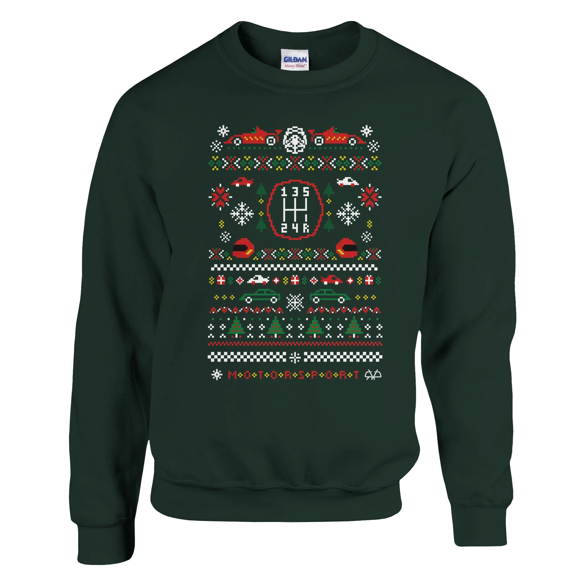 Motosport Christmas Sweater - Image 3