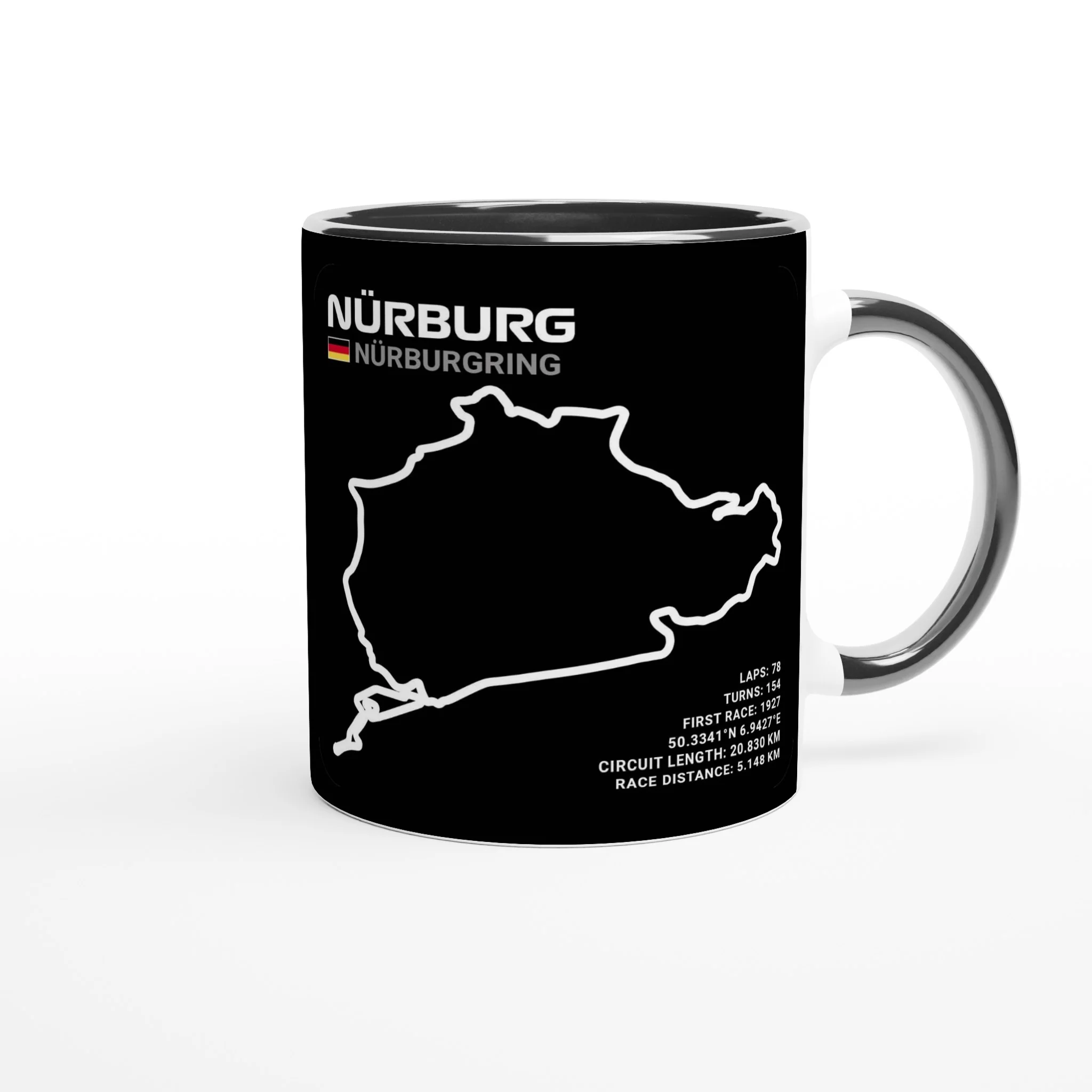 Nurburgring Track - Coloured Mug - Image 10