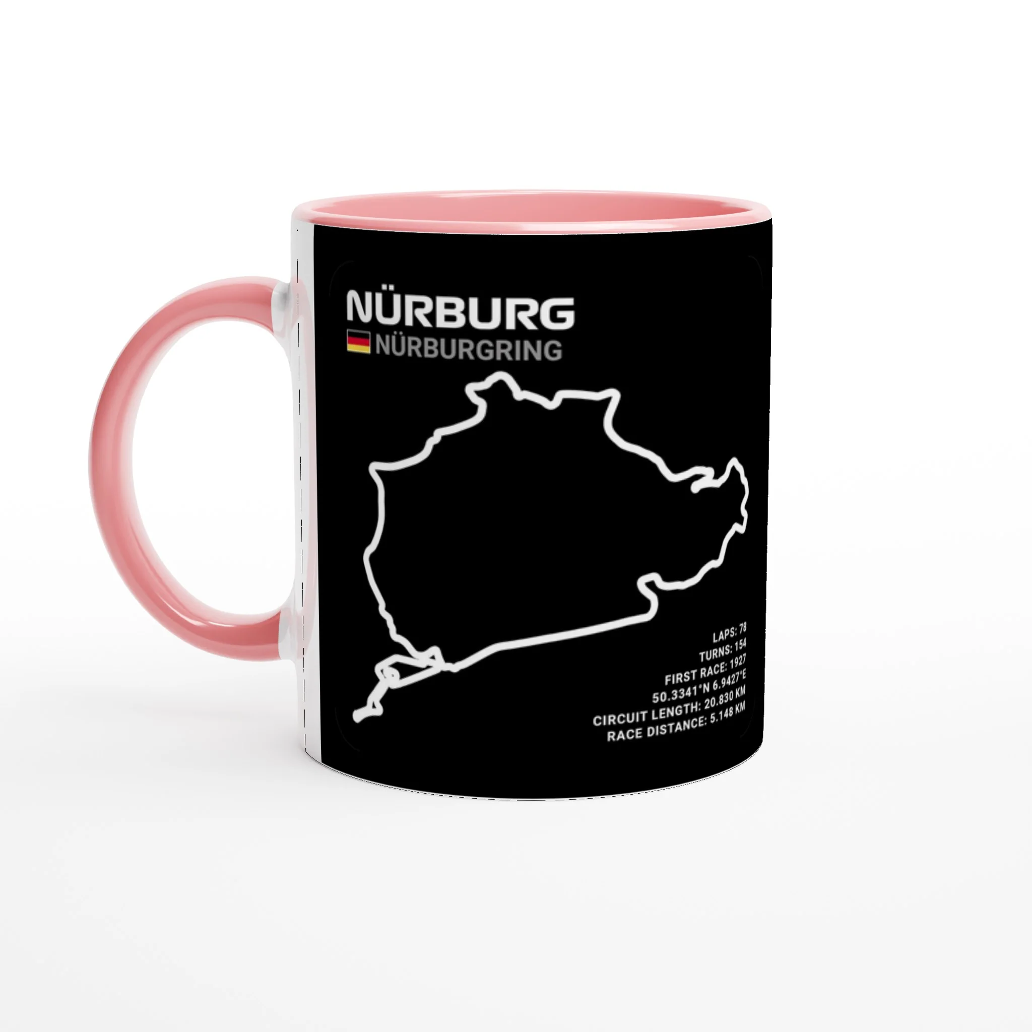 Nurburgring Track - Coloured Mug - Image 6