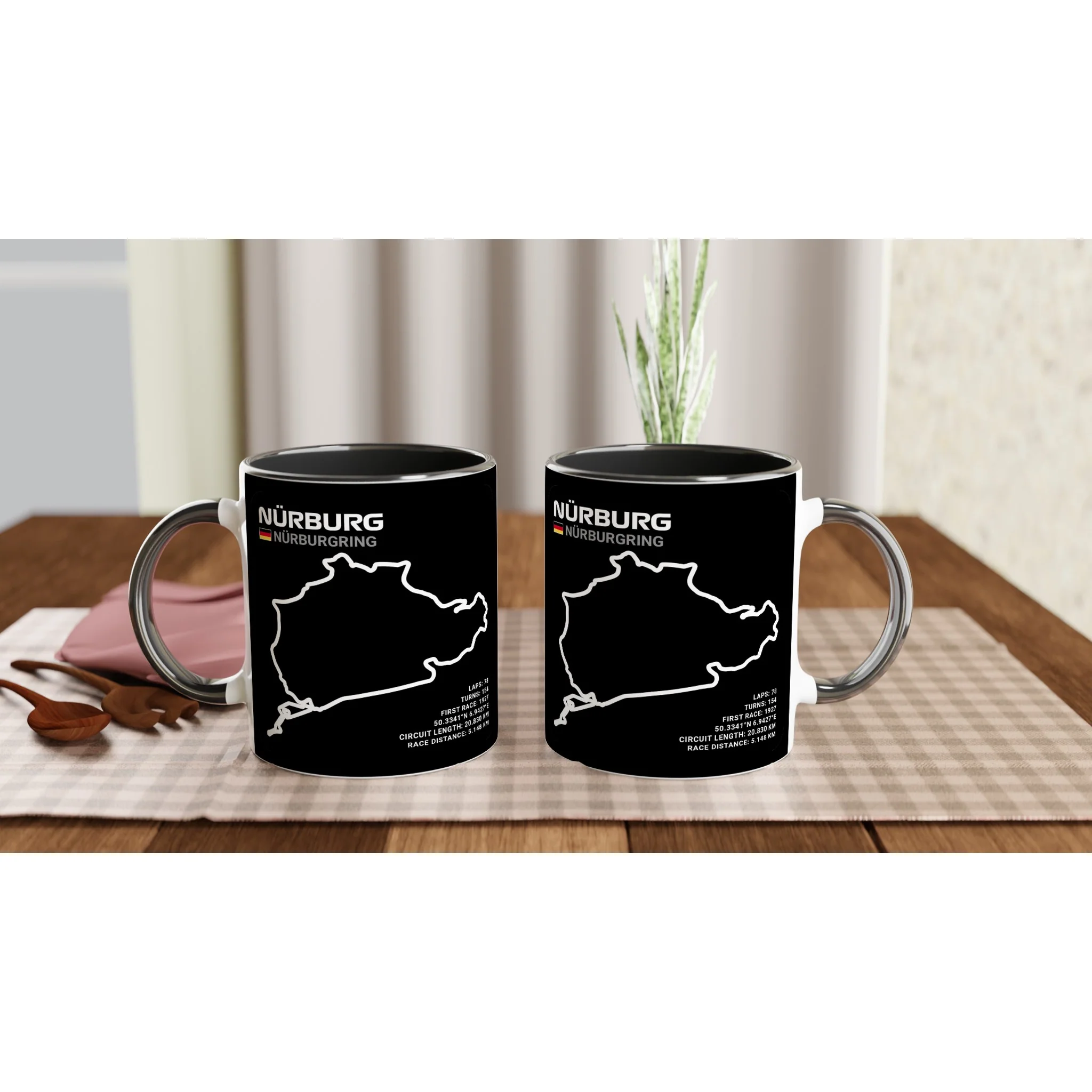 Nurburgring Track - Coloured Mug - Image 7