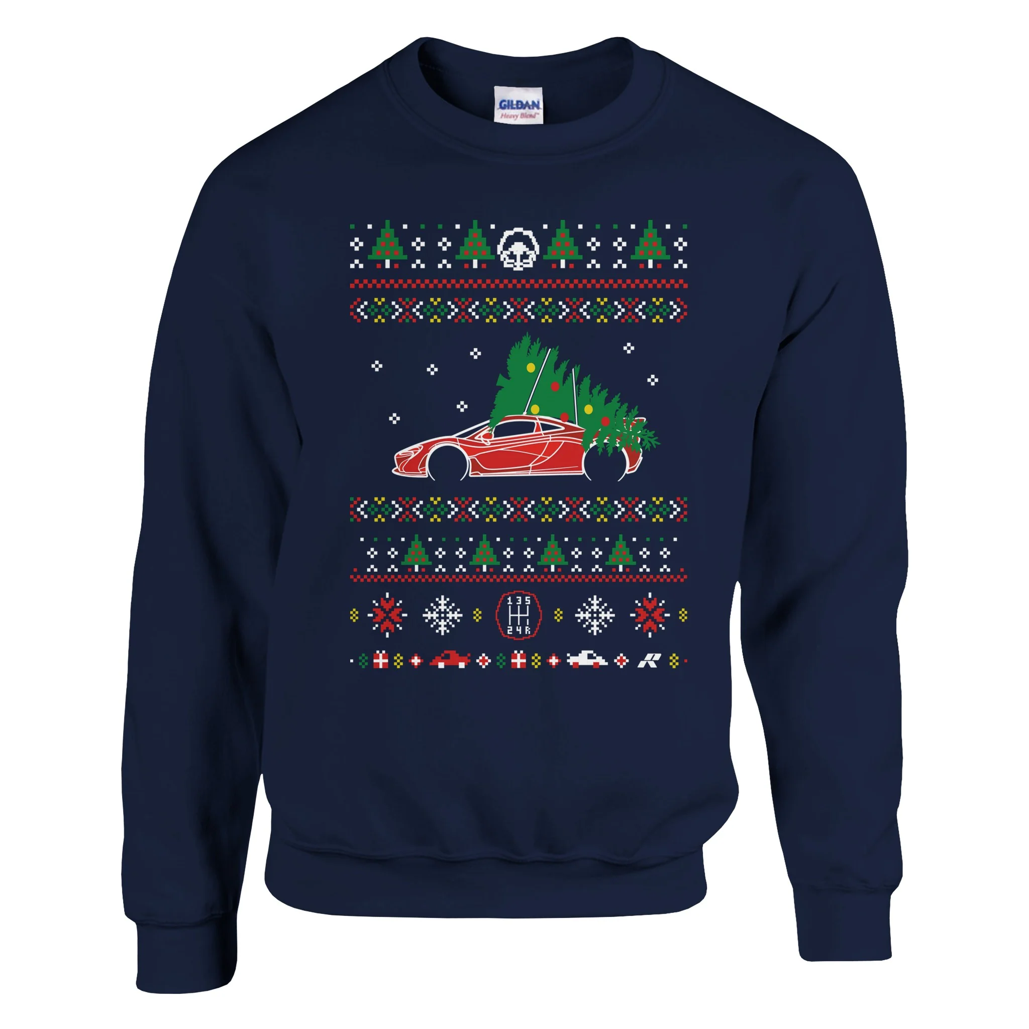 P1 Red Christmas Sweater - Image 6