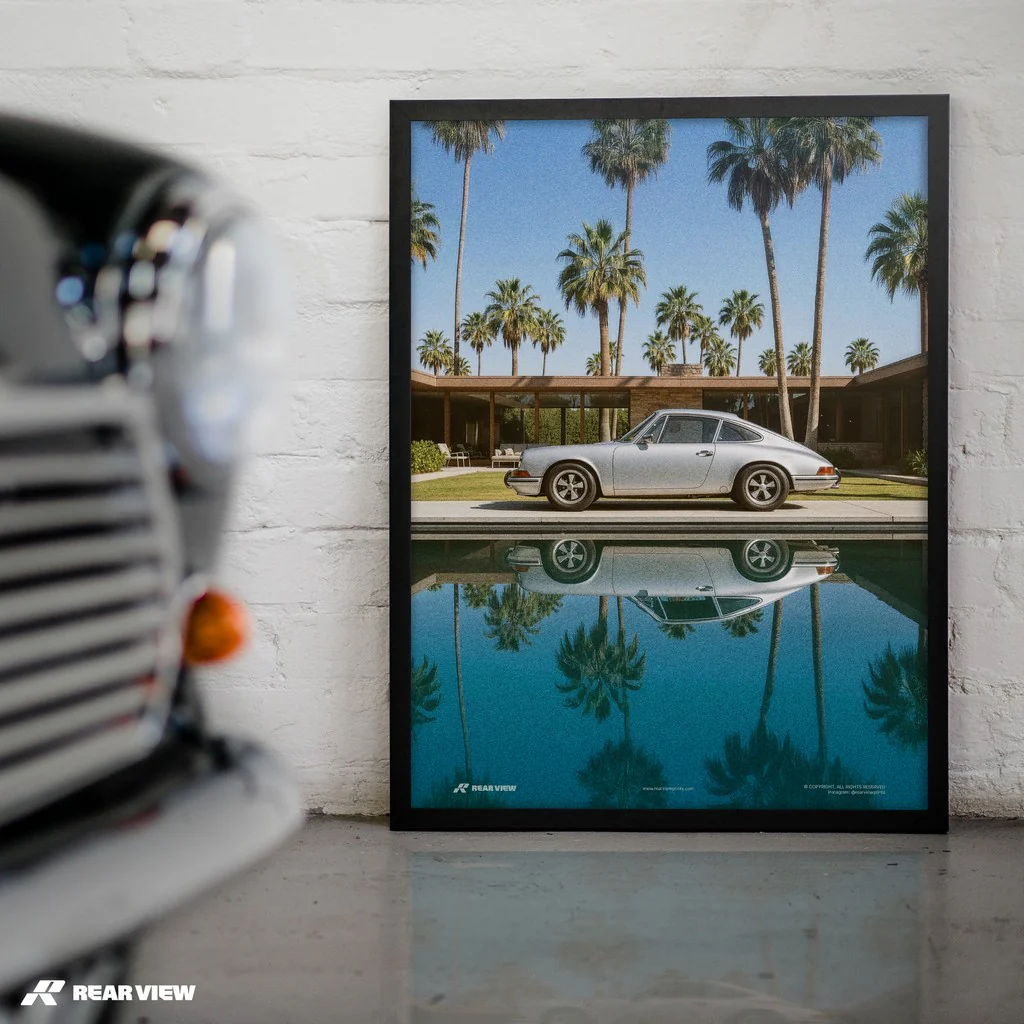 Palm Reflections – 911 Art Print - Image 2