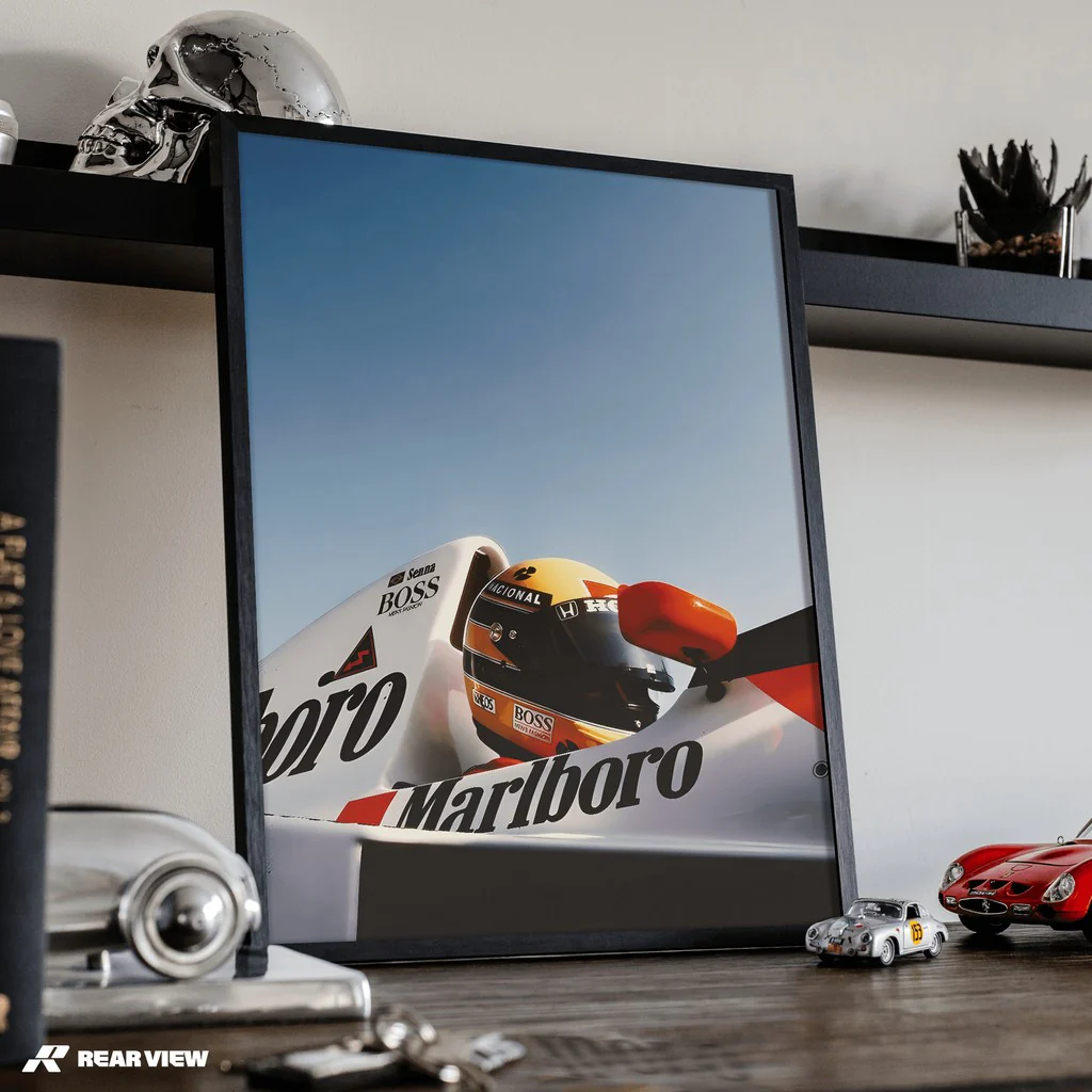 Pole Focus – Racing Archive Print - Image 4