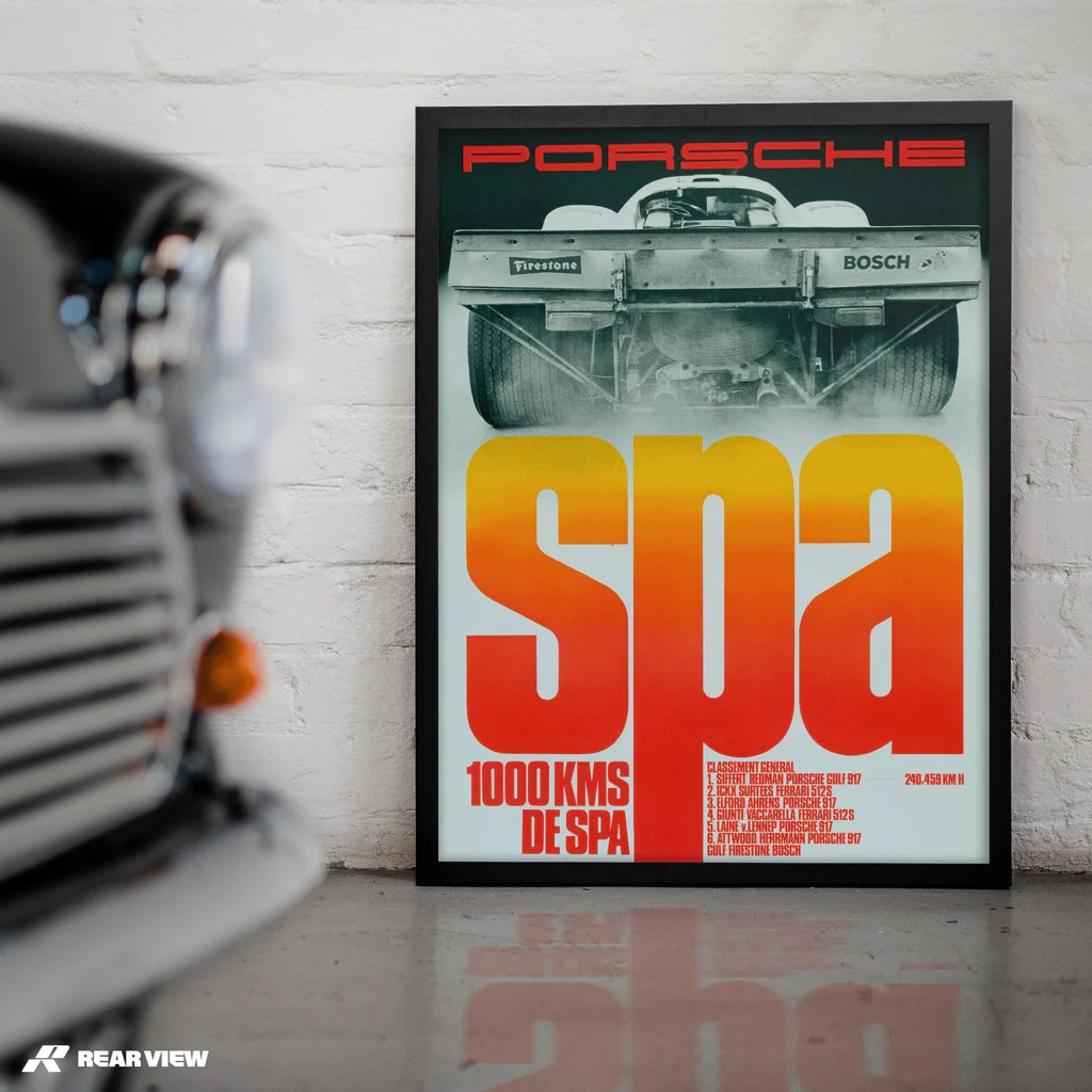 917 - Spa 1000 Kms Race Print - Image 3