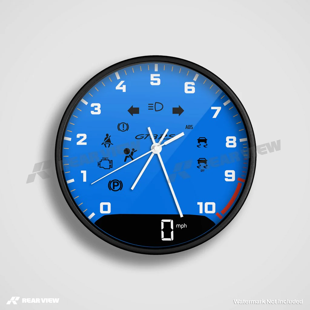 GT3RS Speed Dial - Blue Clock - Image 5