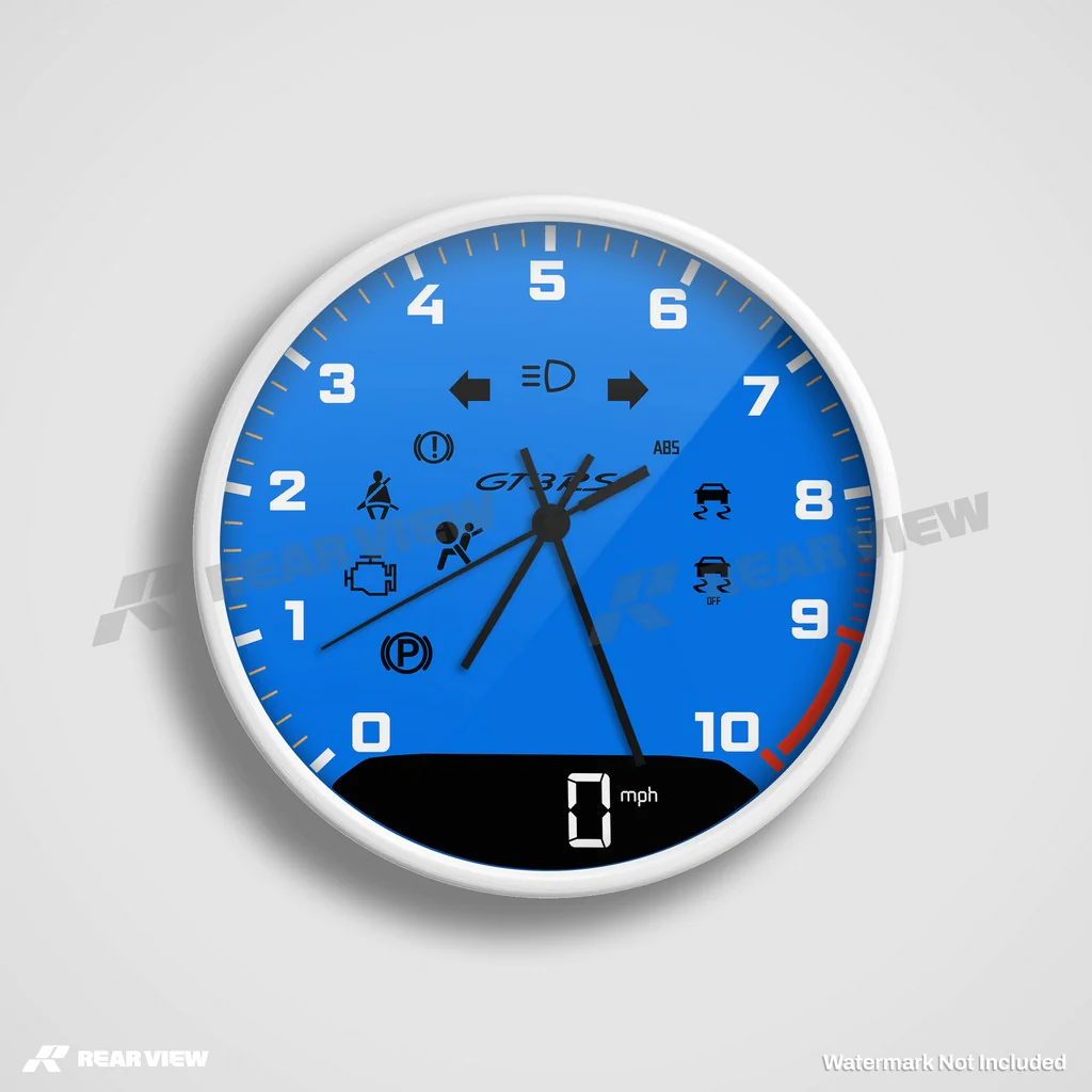 GT3RS Speed Dial - Blue Clock - Image 8