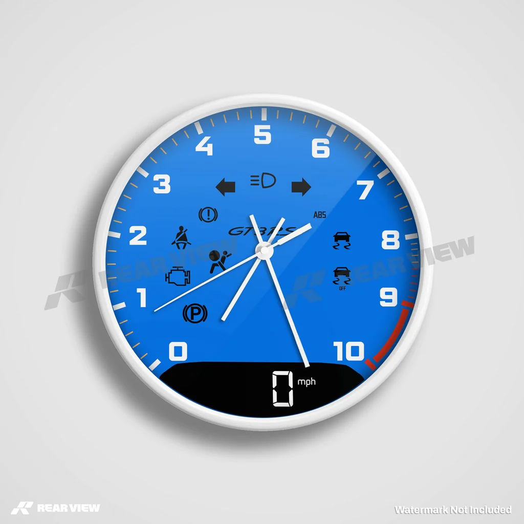 GT3RS Speed Dial - Blue Clock - Image 9